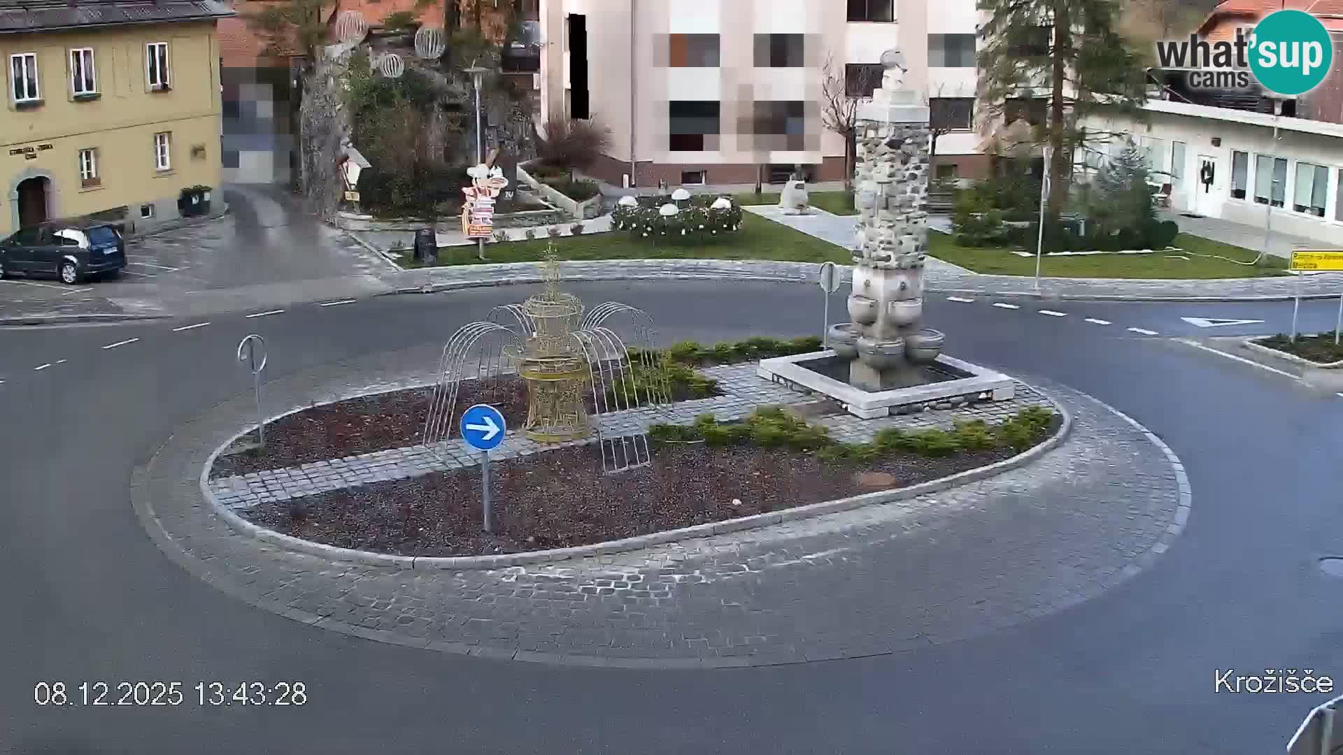 Črna na Koroškem Stadtzentrum | Koroška | Slowenien