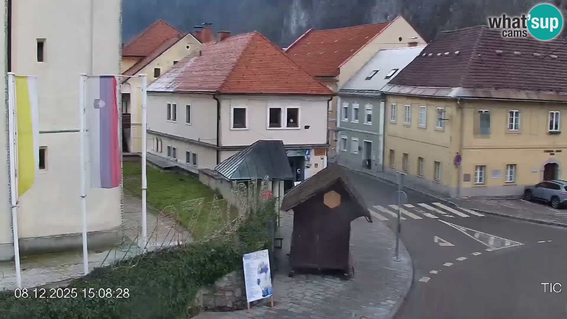 Črna na Koroškem Stadtzentrum | Koroška | Slowenien