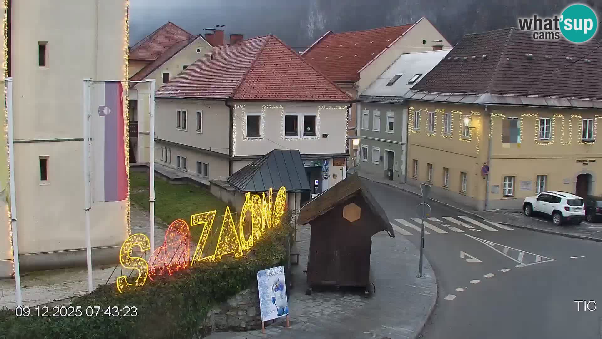 Črna na Koroškem Stadtzentrum | Koroška | Slowenien