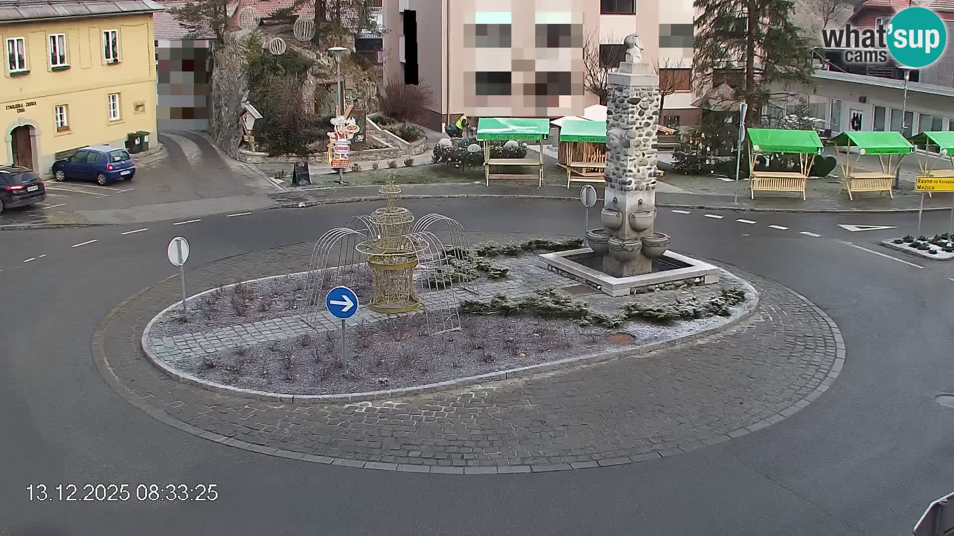 Črna na Koroškem Stadtzentrum | Koroška | Slowenien