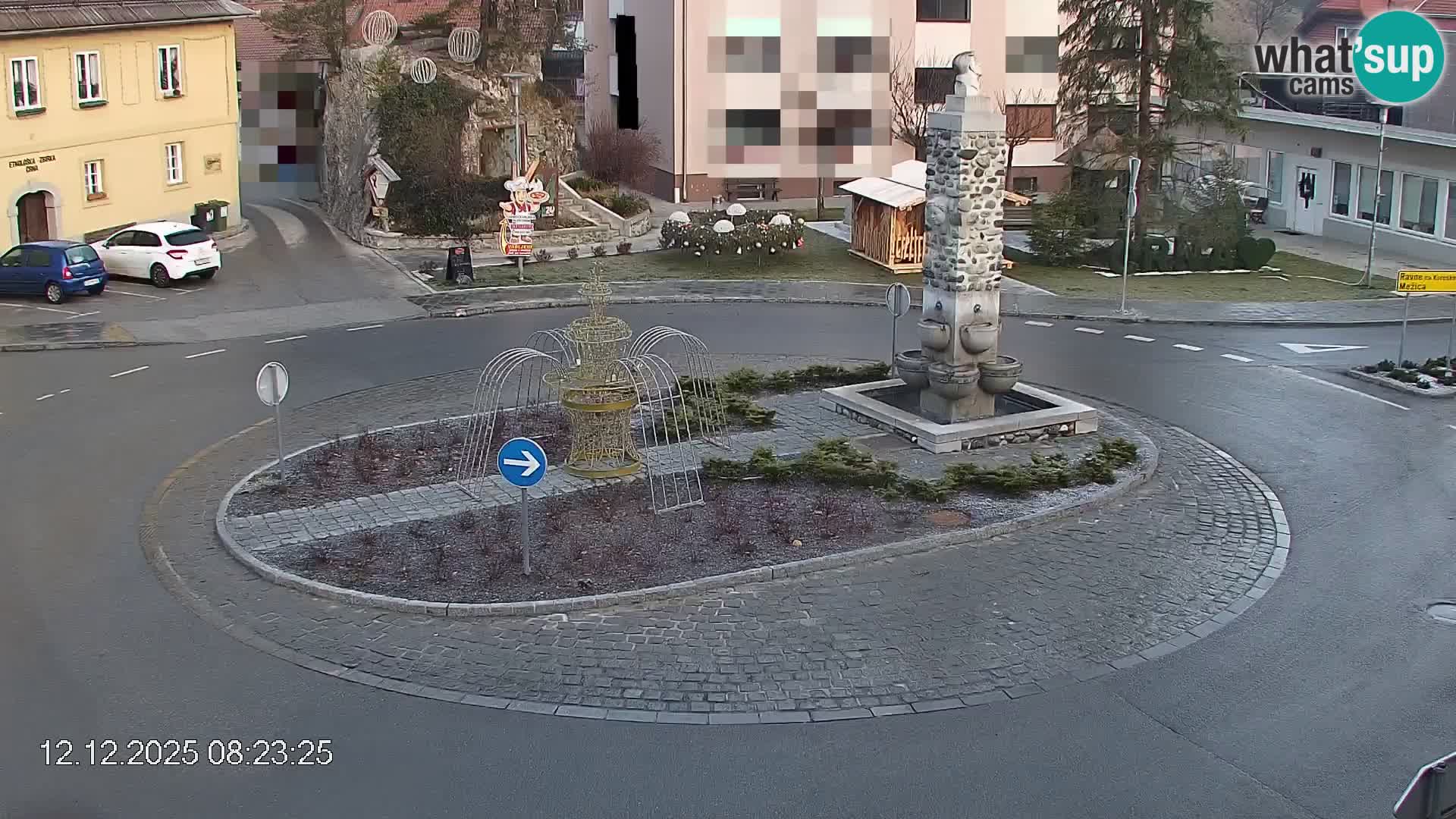 Črna na Koroškem Stadtzentrum | Koroška | Slowenien