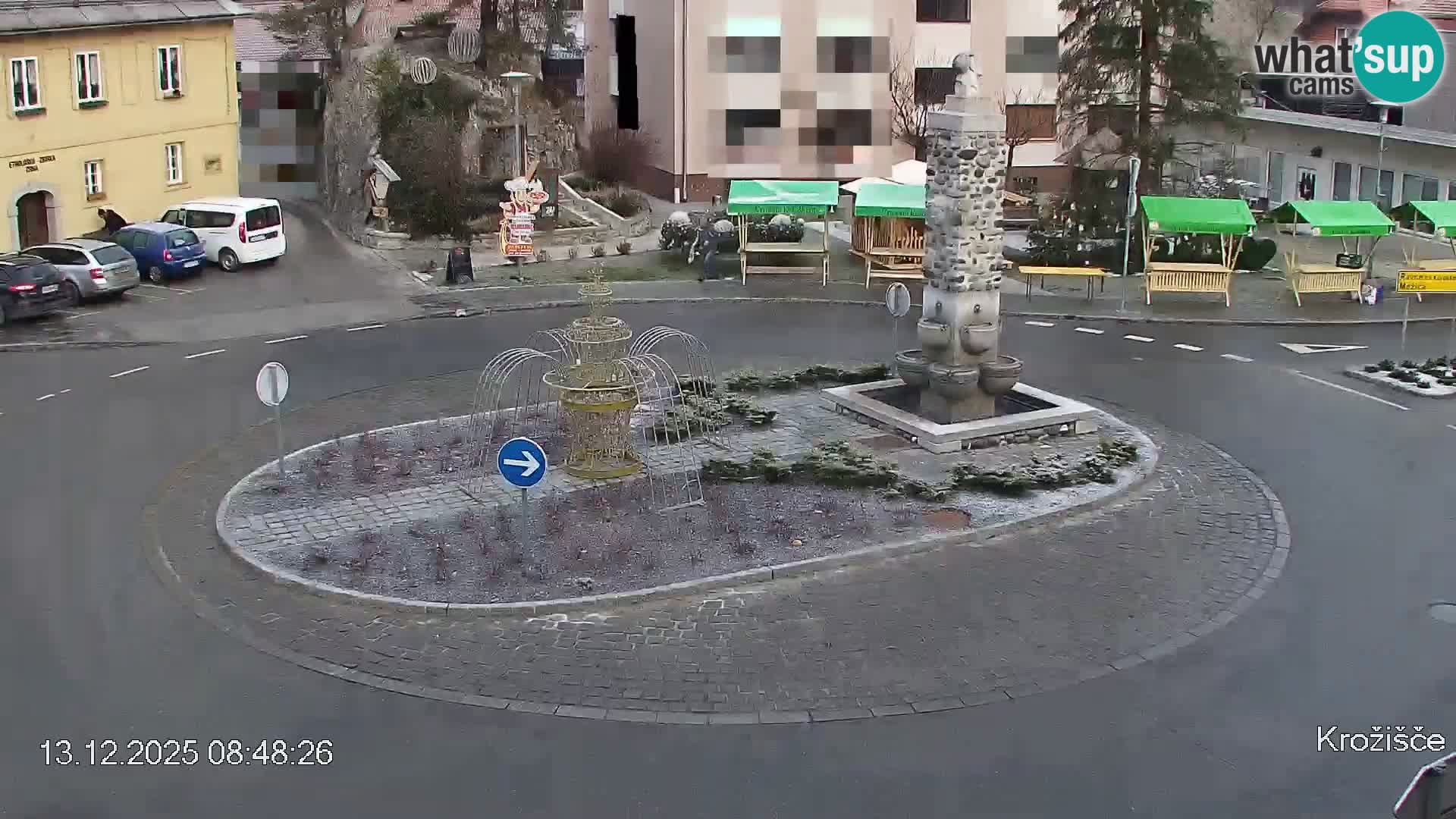 Črna na Koroškem Stadtzentrum | Koroška | Slowenien