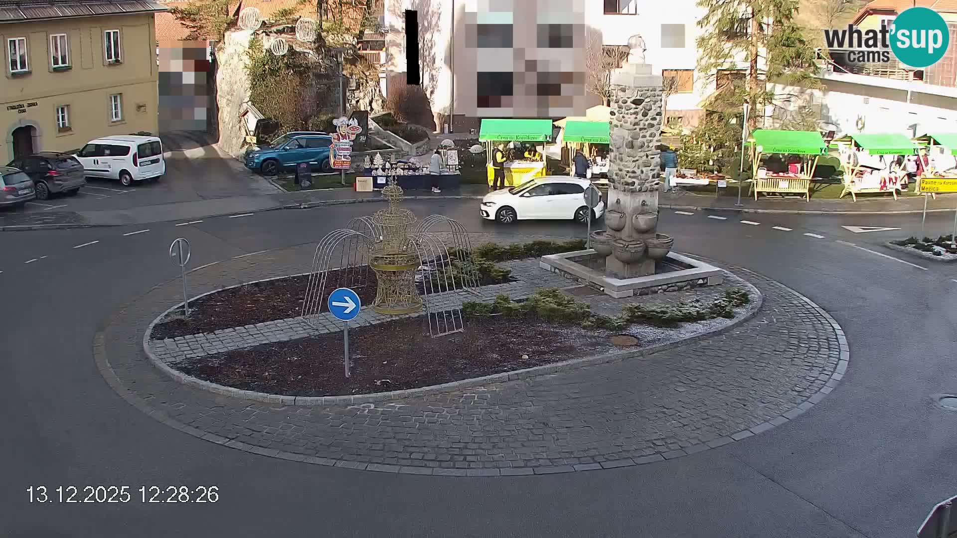 Črna na Koroškem Stadtzentrum | Koroška | Slowenien