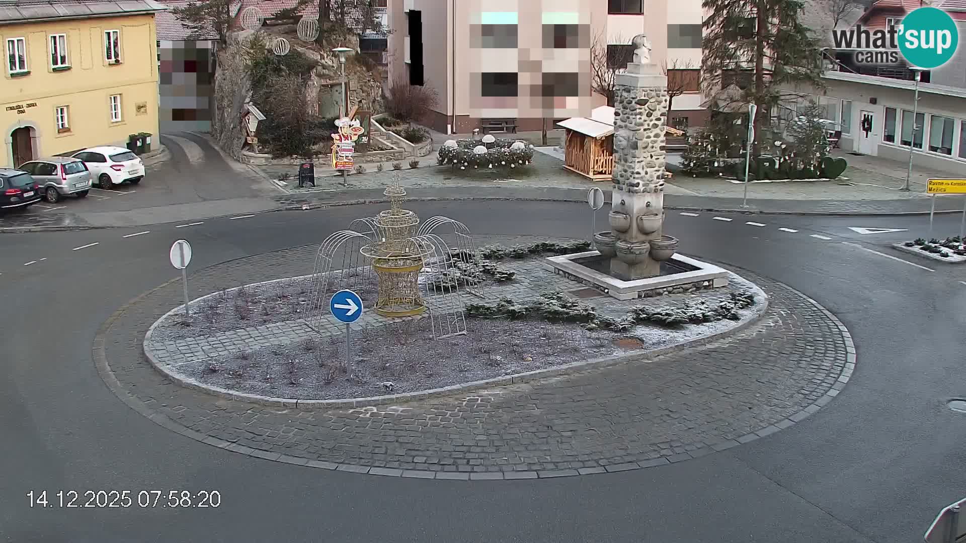 Črna na Koroškem Stadtzentrum | Koroška | Slowenien