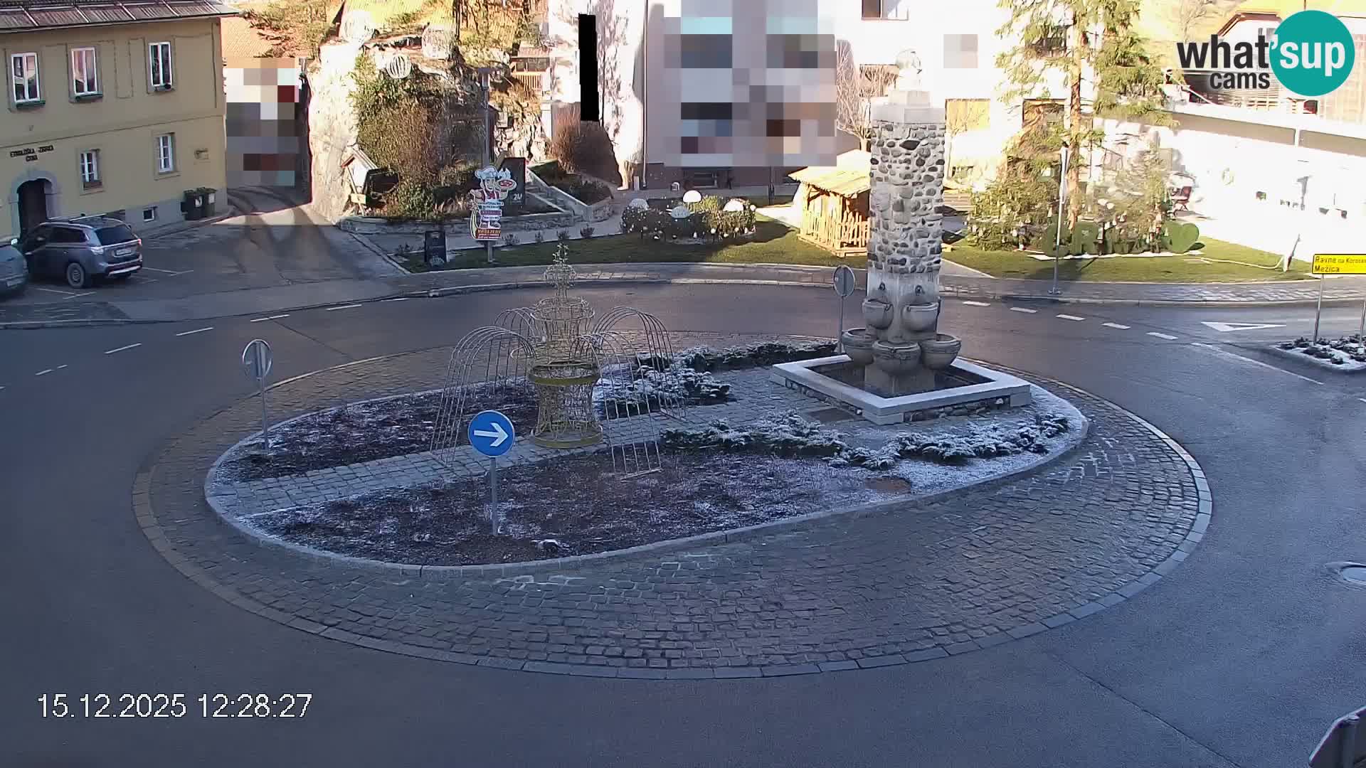 Črna na Koroškem Stadtzentrum | Koroška | Slowenien