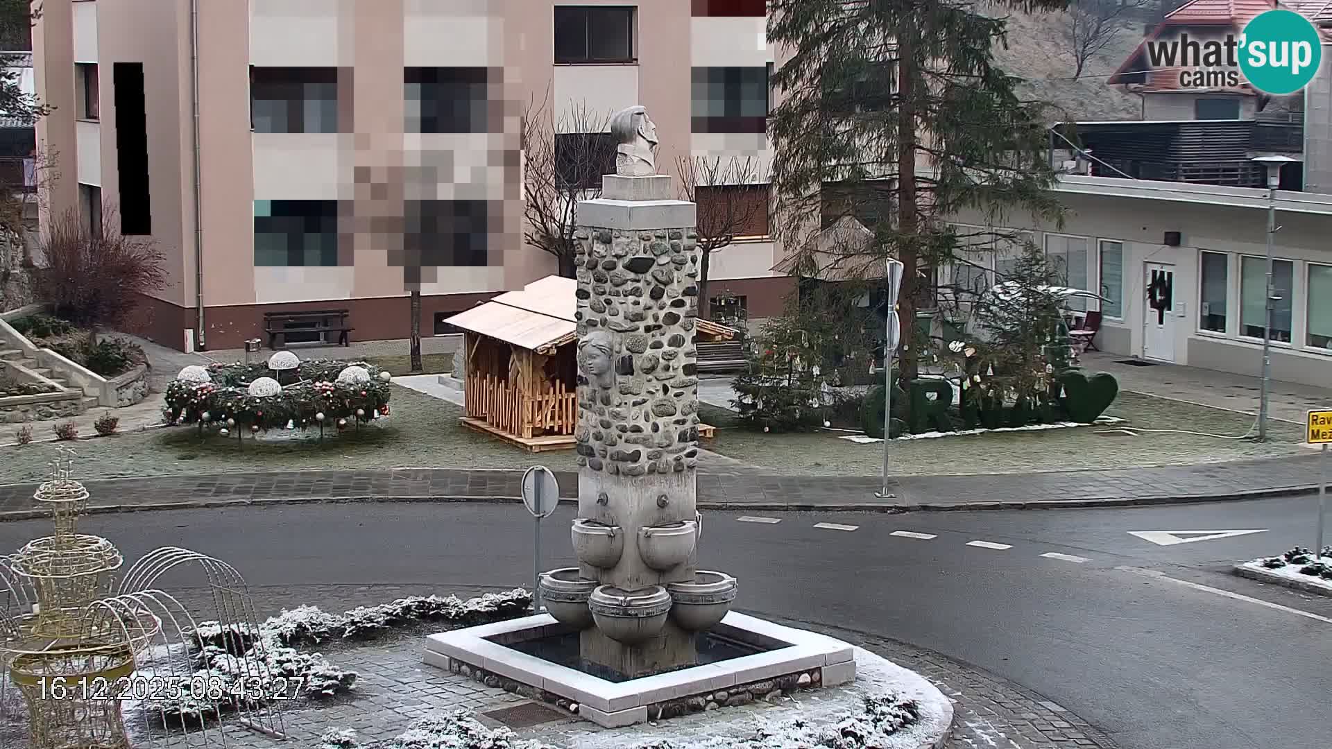 Črna na Koroškem Stadtzentrum | Koroška | Slowenien
