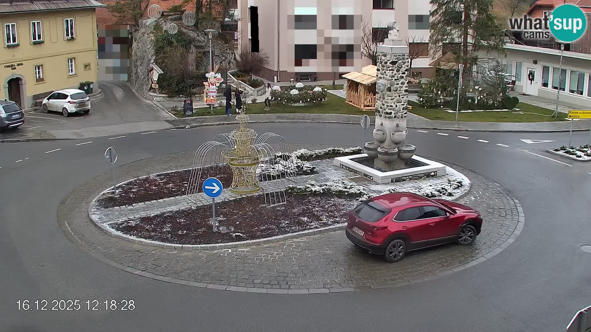 Črna na Koroškem Stadtzentrum | Koroška | Slowenien