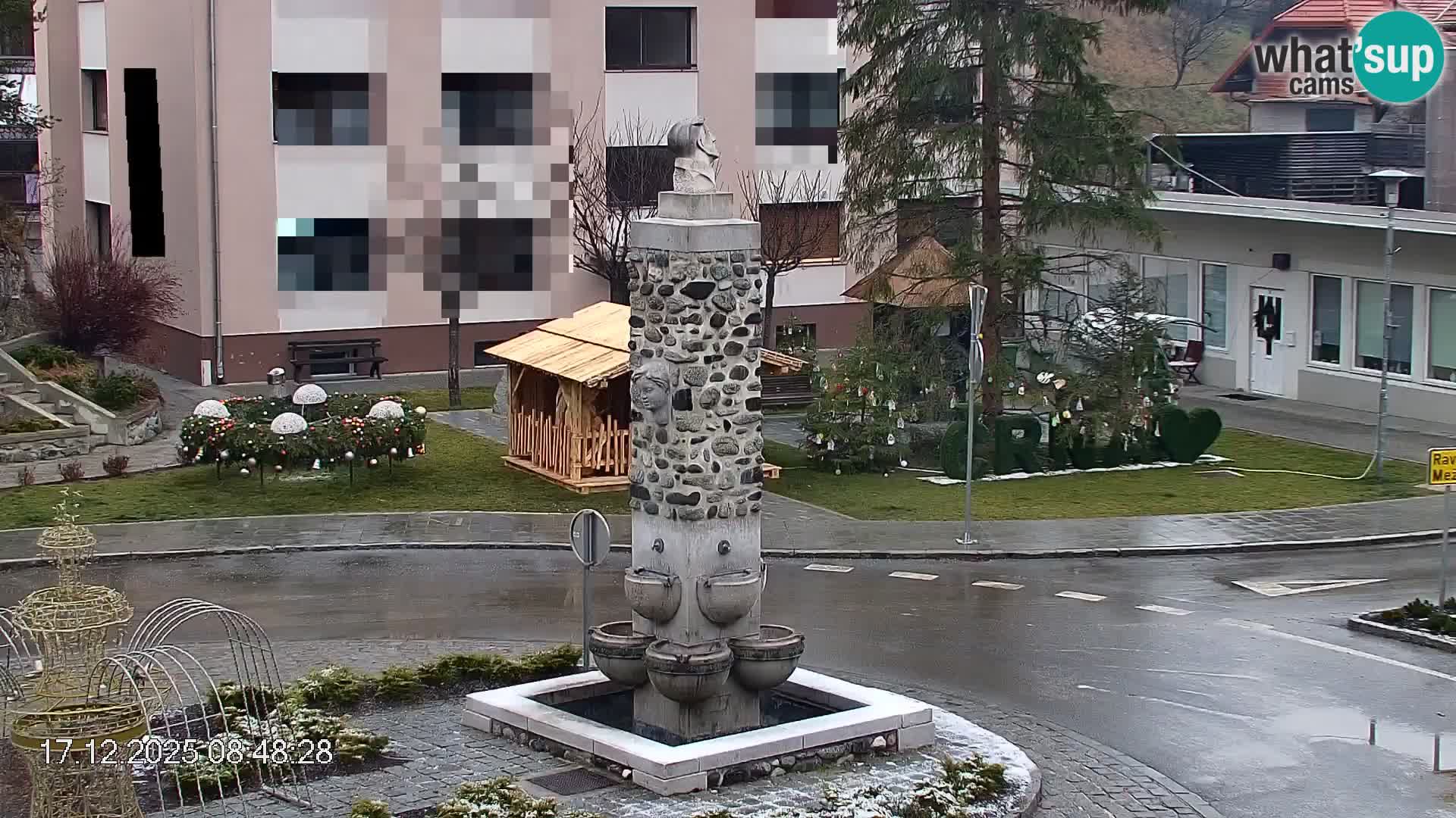 Črna na Koroškem Stadtzentrum | Koroška | Slowenien