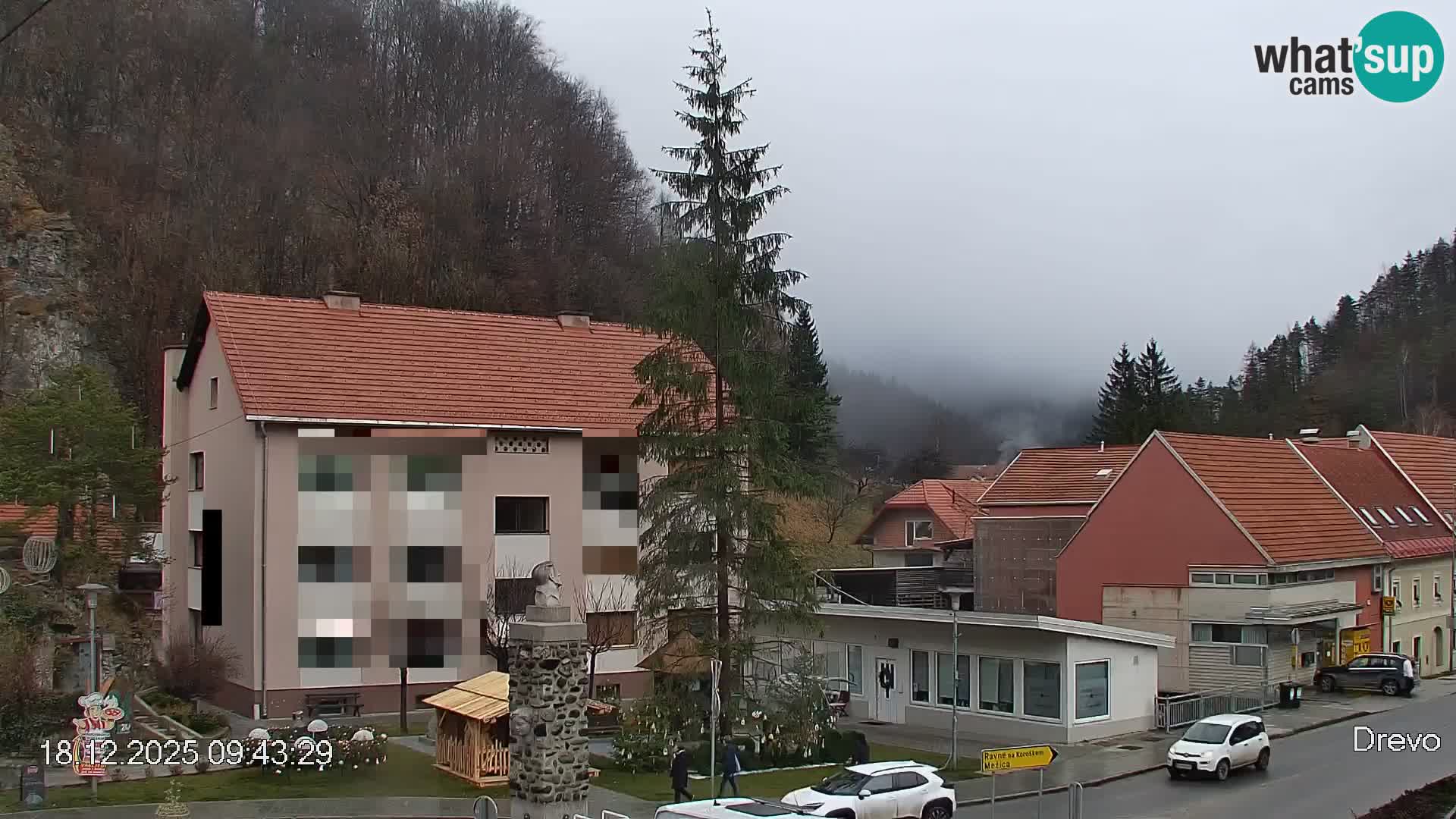 Črna na Koroškem Stadtzentrum | Koroška | Slowenien