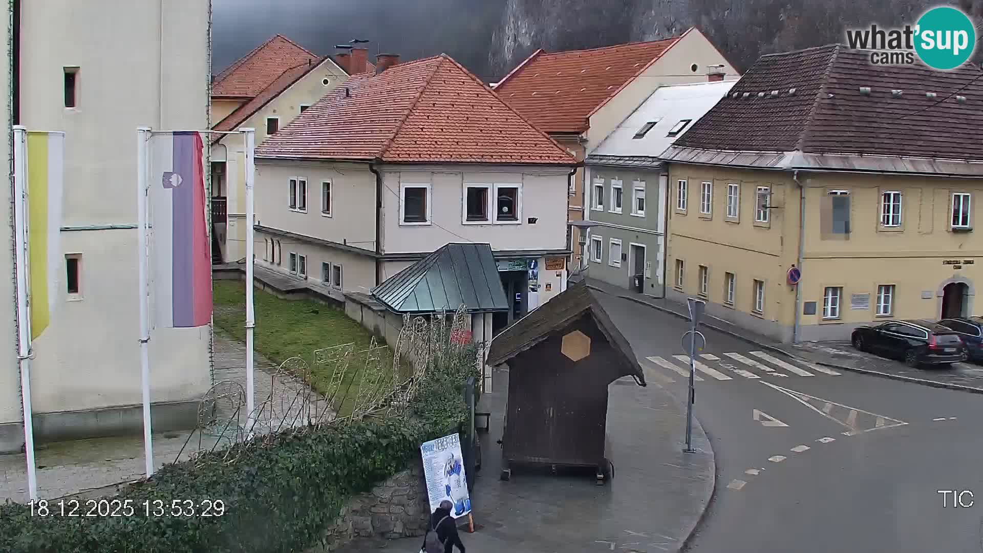 Črna na Koroškem Stadtzentrum | Koroška | Slowenien