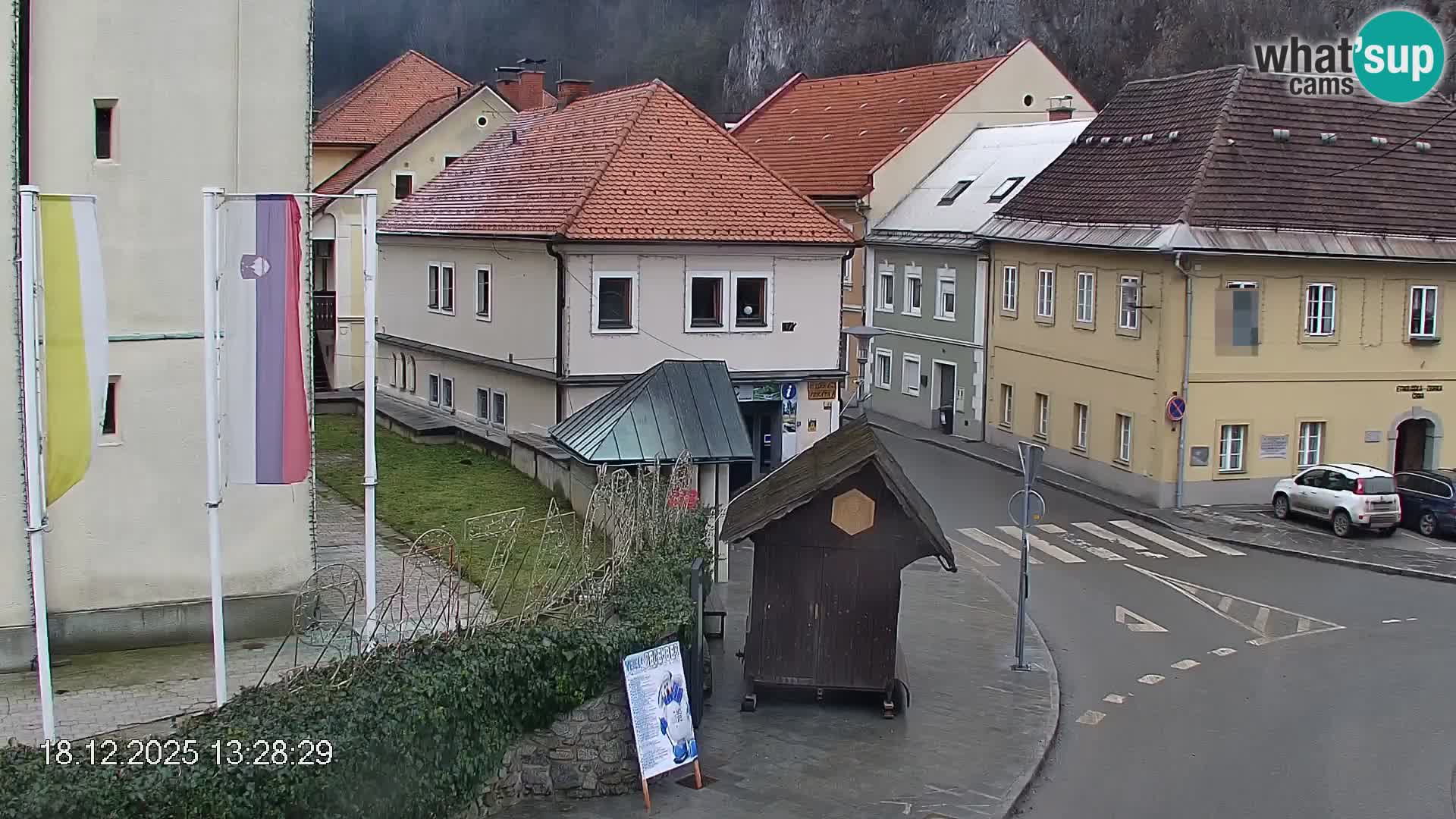 Črna na Koroškem Stadtzentrum | Koroška | Slowenien