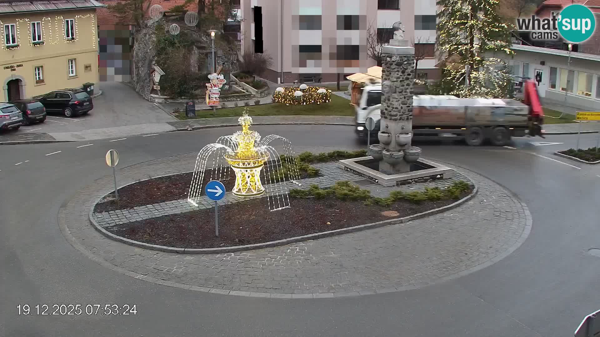 Črna na Koroškem Stadtzentrum | Koroška | Slowenien