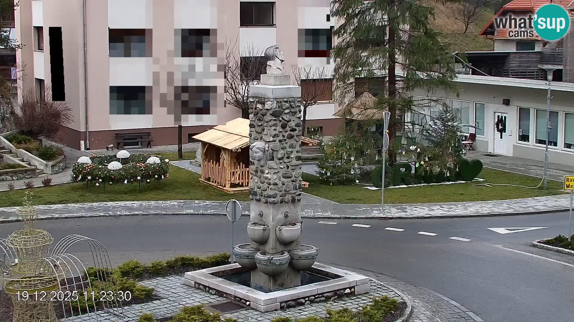 Črna na Koroškem Stadtzentrum | Koroška | Slowenien