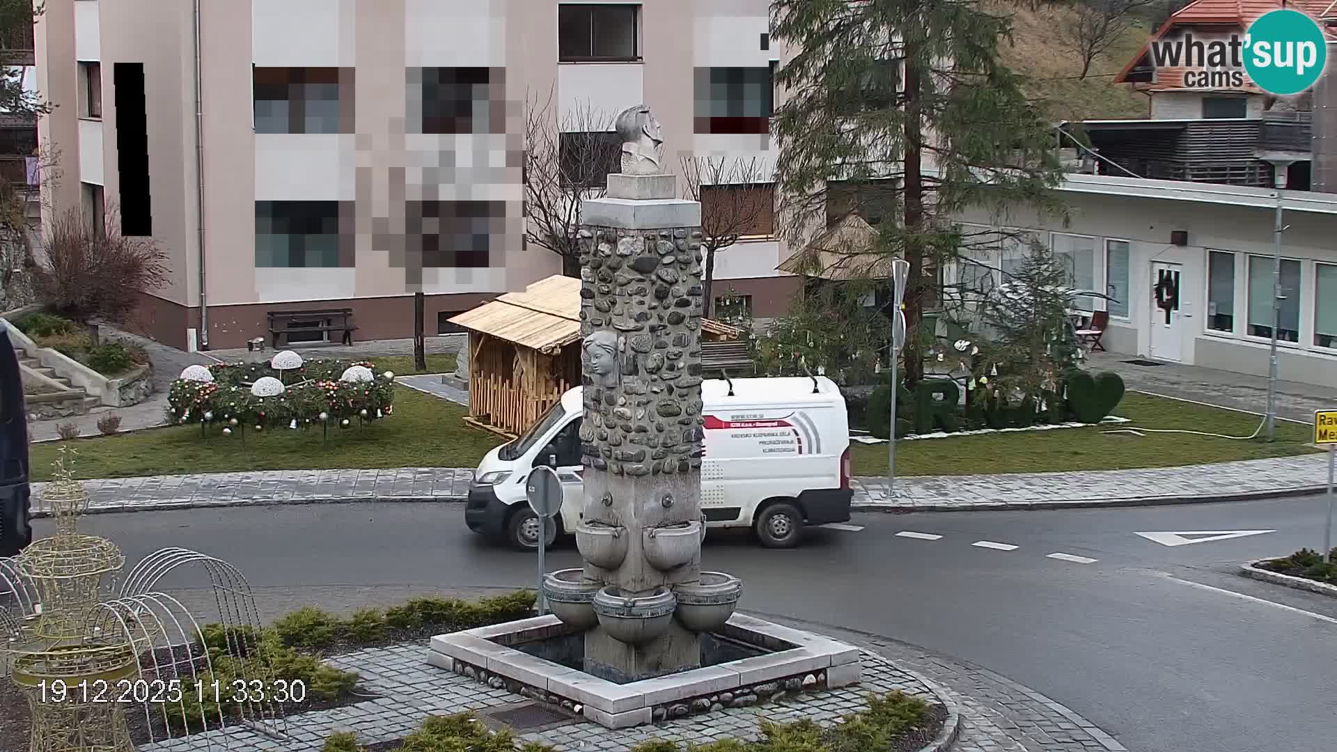 Črna na Koroškem Stadtzentrum | Koroška | Slowenien