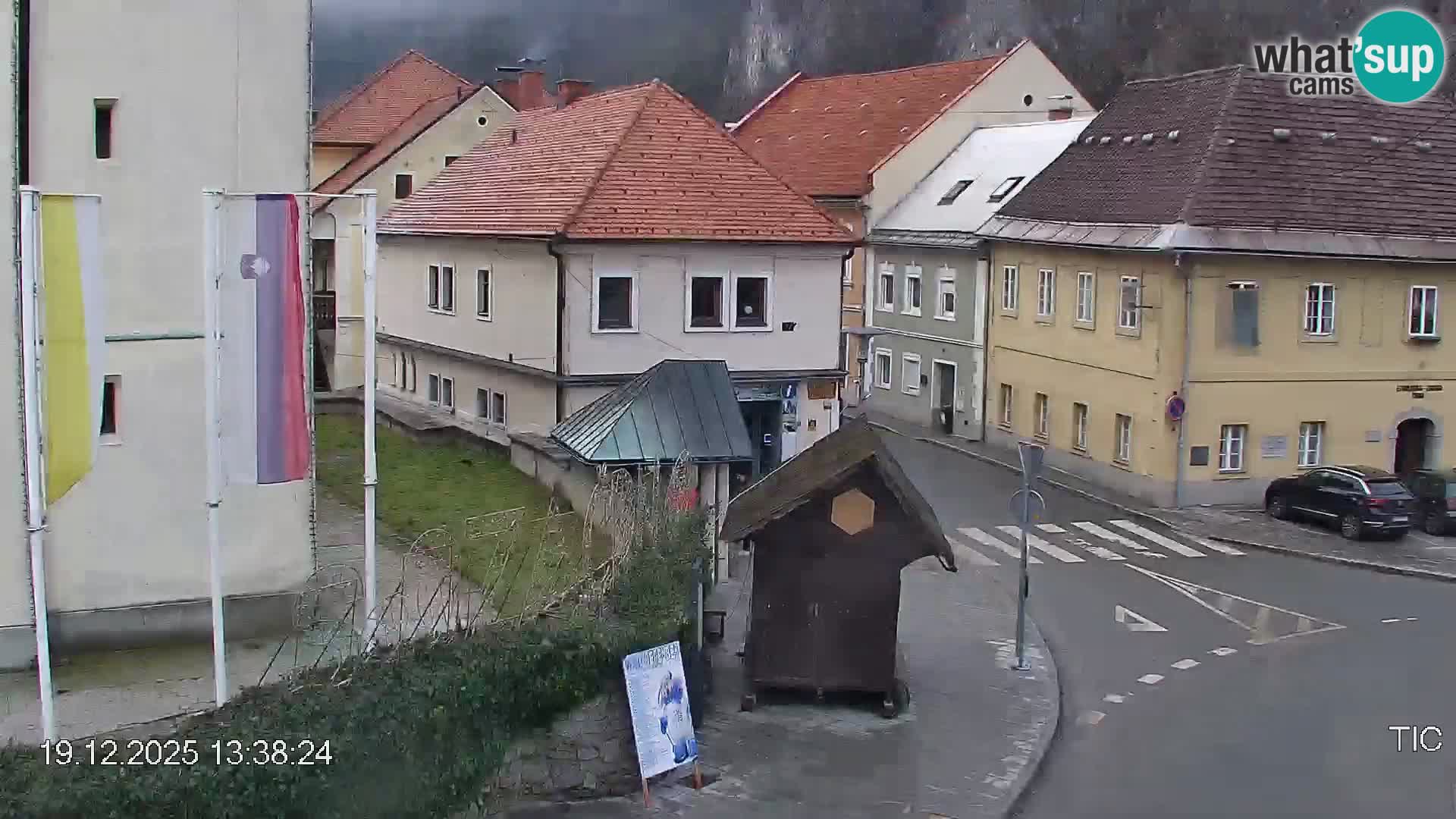 Črna na Koroškem Stadtzentrum | Koroška | Slowenien