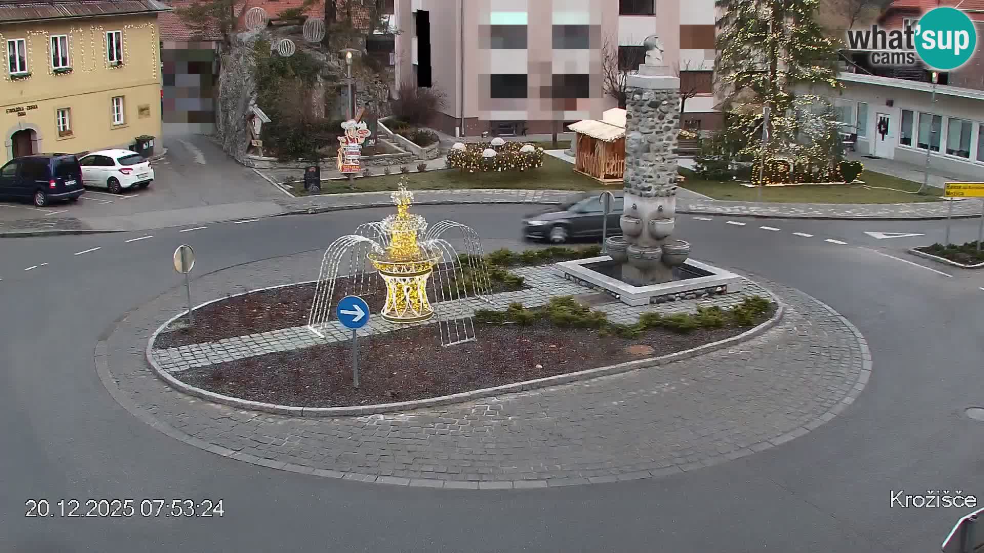 Črna na Koroškem Stadtzentrum | Koroška | Slowenien