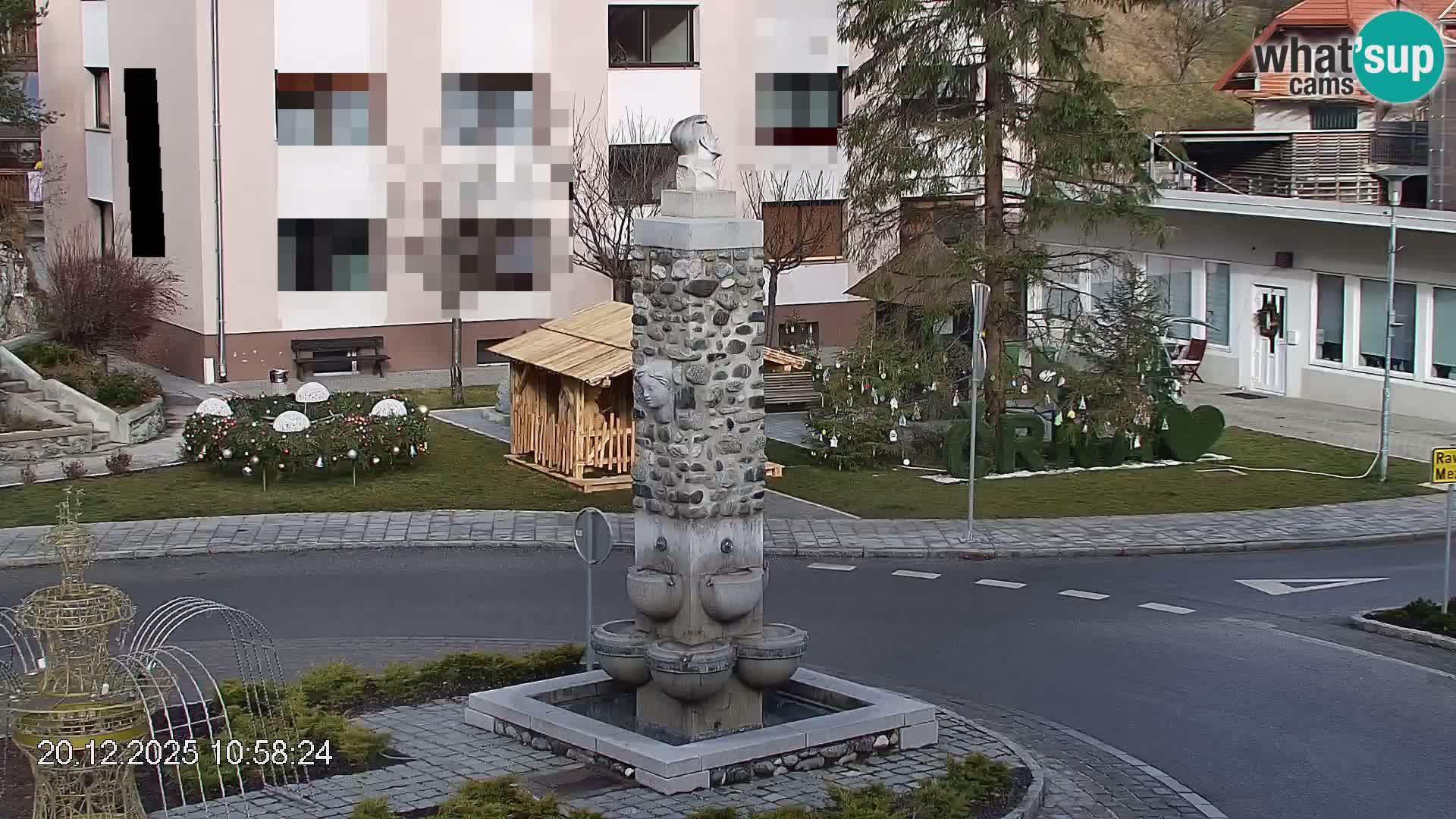 Črna na Koroškem Stadtzentrum | Koroška | Slowenien