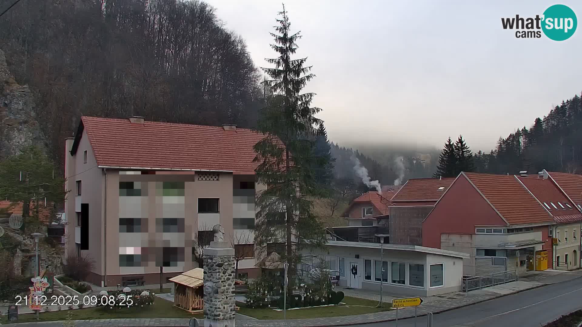 Črna na Koroškem Stadtzentrum | Koroška | Slowenien