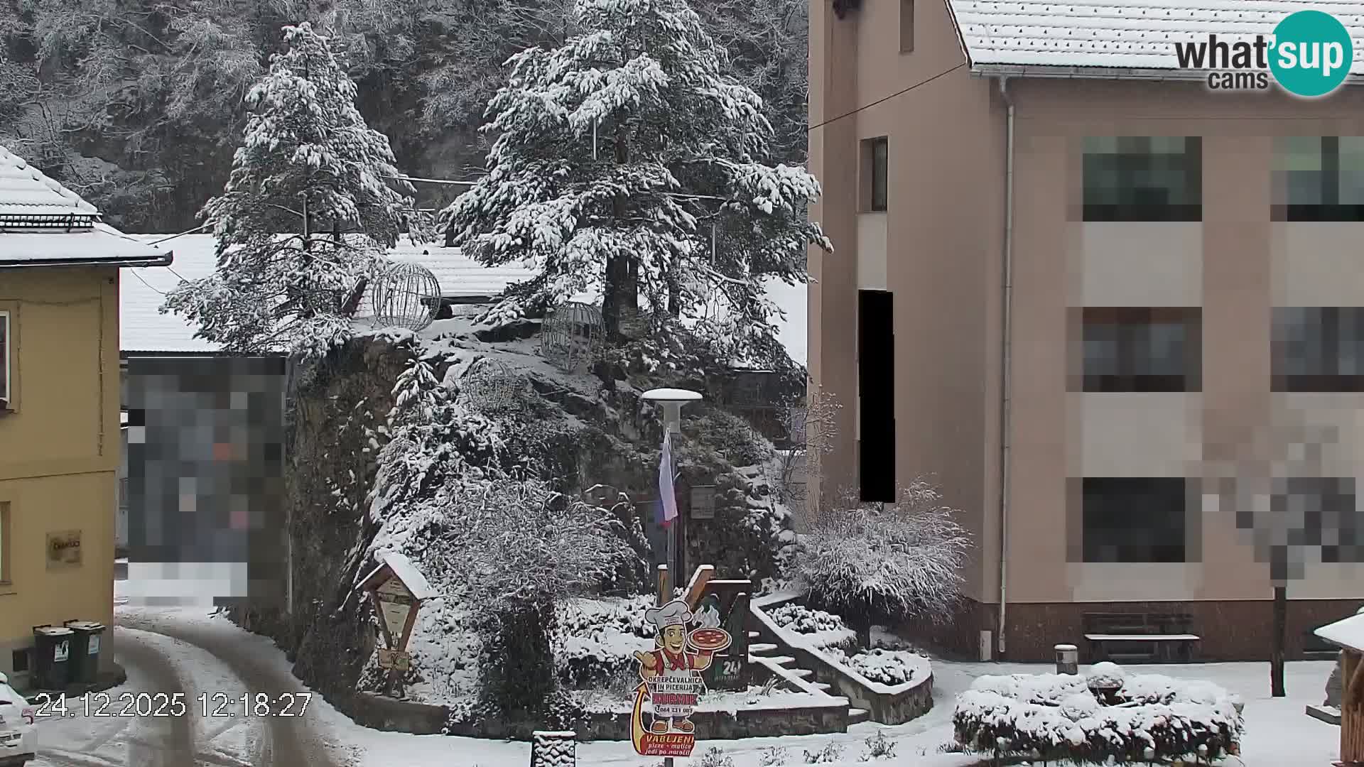 Črna na Koroškem Stadtzentrum | Koroška | Slowenien