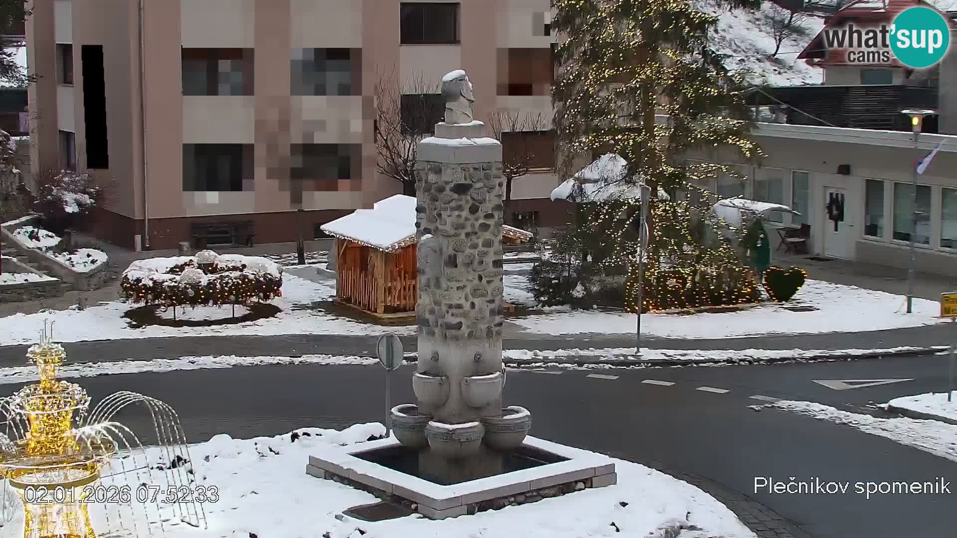 Črna na Koroškem Stadtzentrum | Koroška | Slowenien