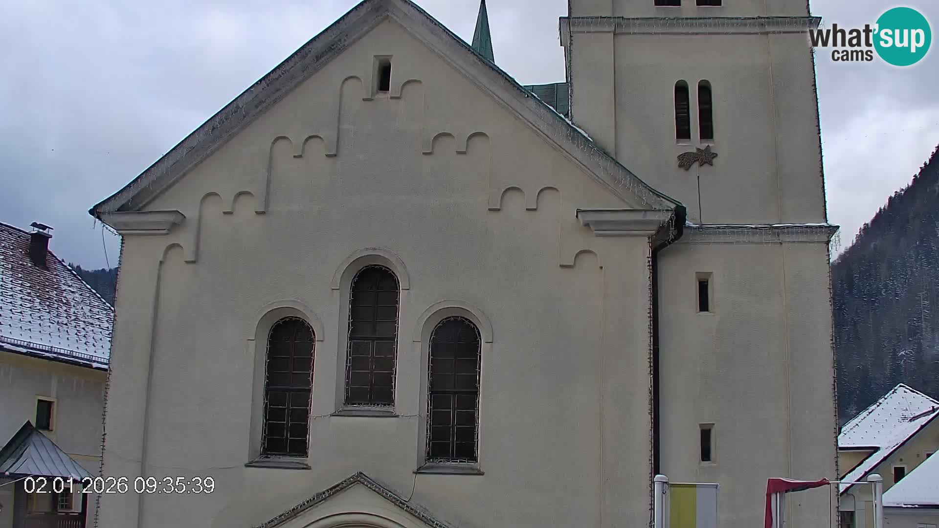 Črna na Koroškem Stadtzentrum | Koroška | Slowenien