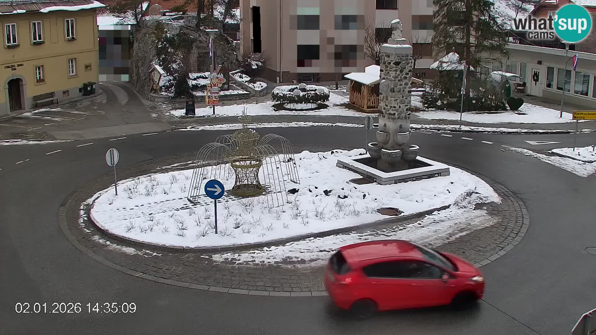 Središte grada Črne na Koroškem | Koroška | Slovenija