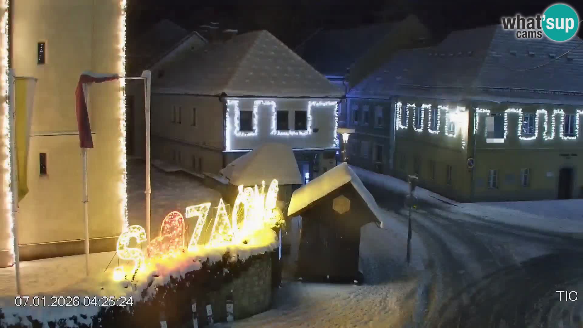 Črna na Koroškem Stadtzentrum | Koroška | Slowenien