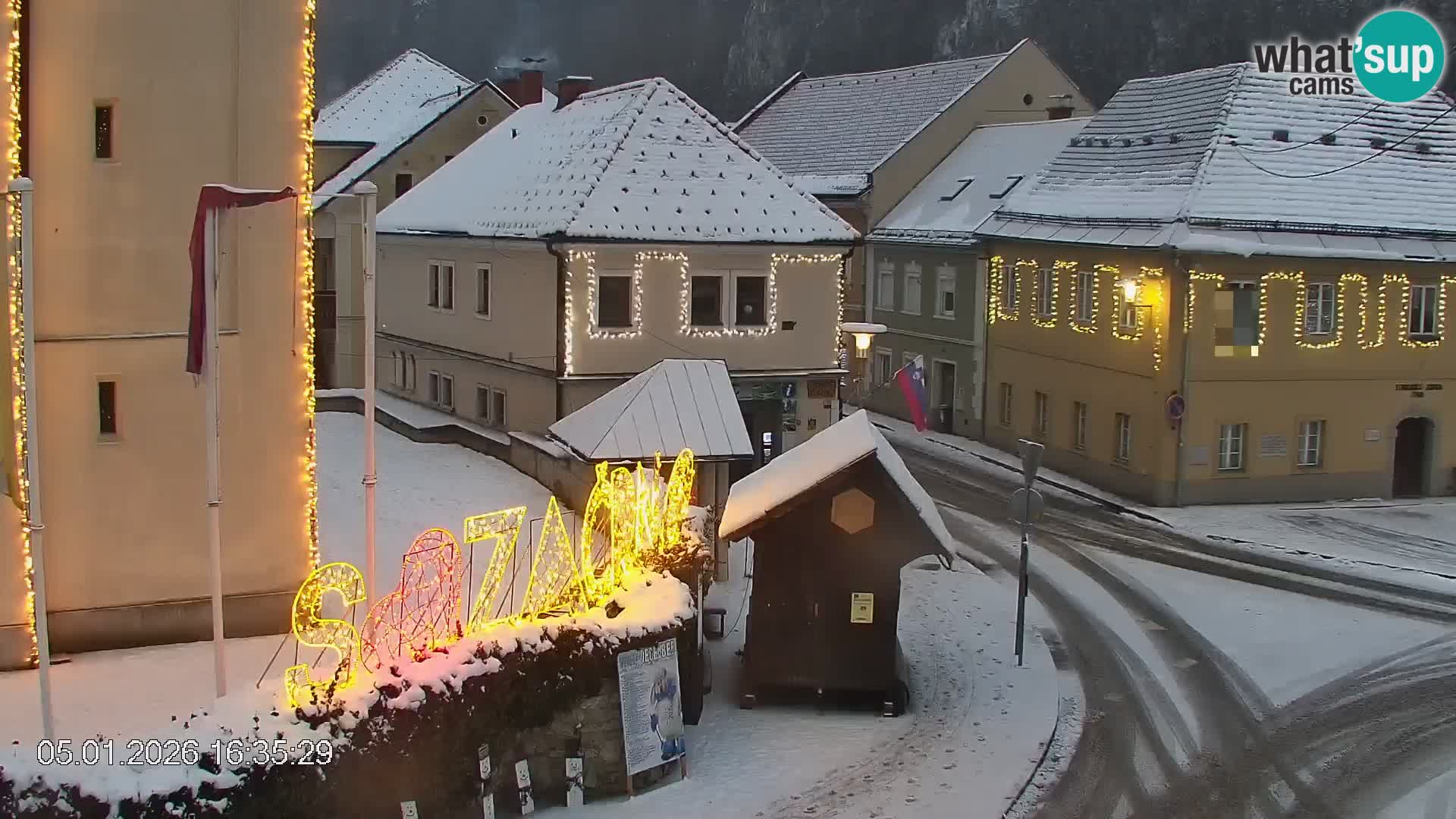 Črna na Koroškem Stadtzentrum | Koroška | Slowenien