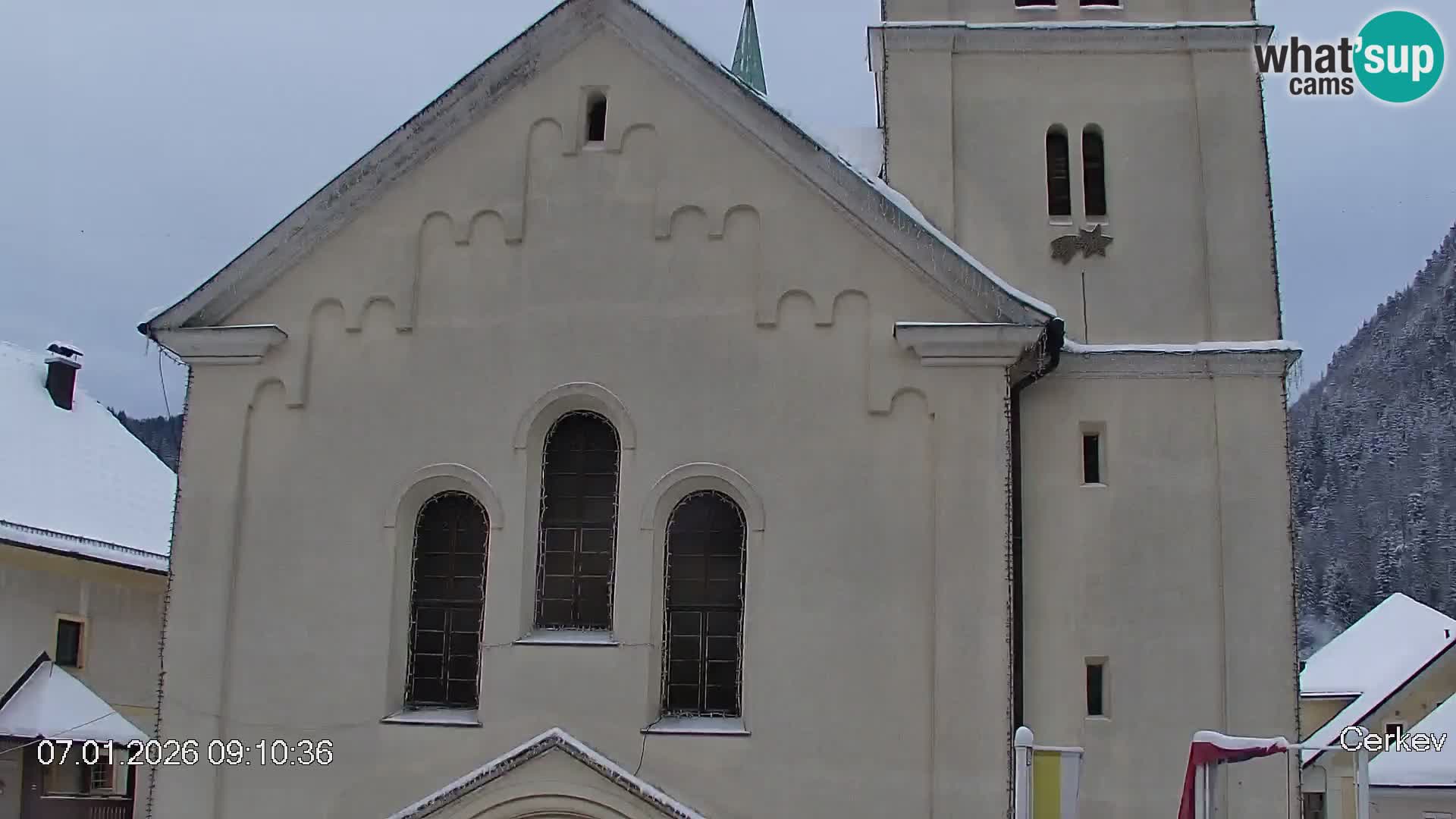 Črna na Koroškem Stadtzentrum | Koroška | Slowenien