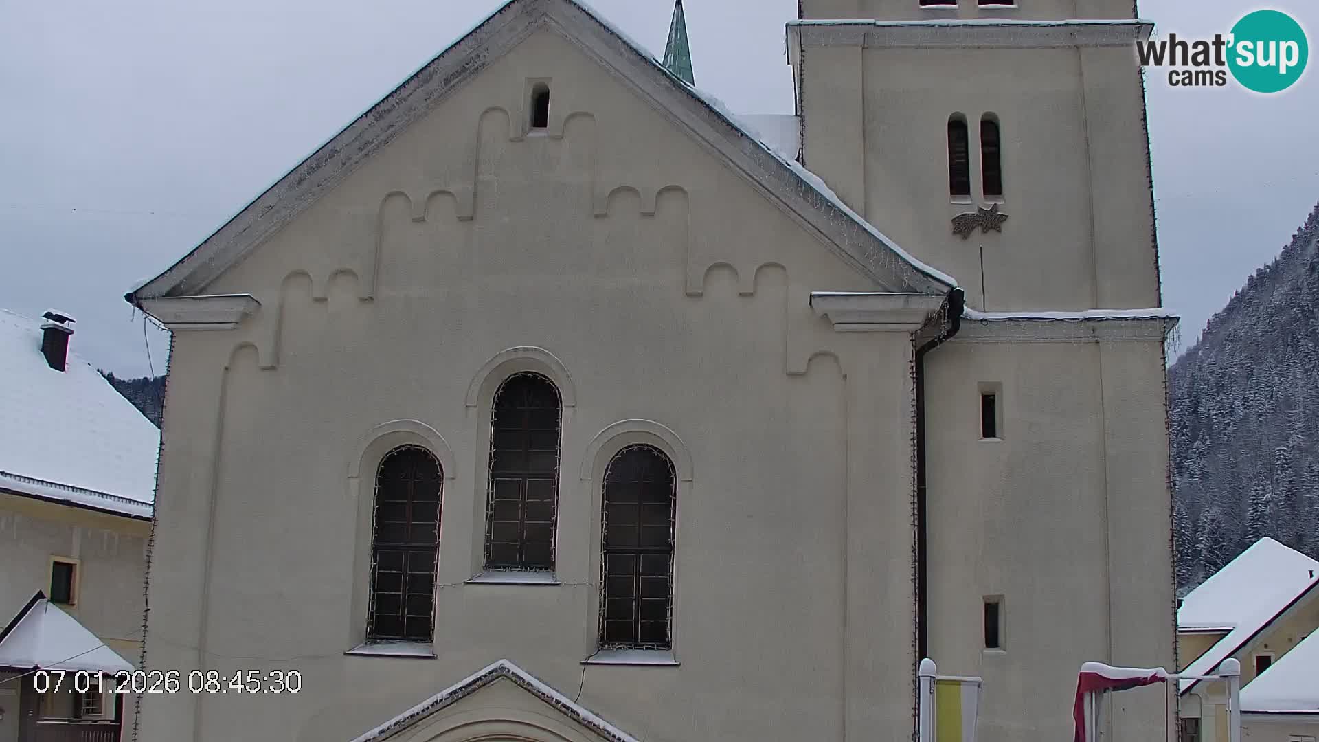 Črna na Koroškem Stadtzentrum | Koroška | Slowenien