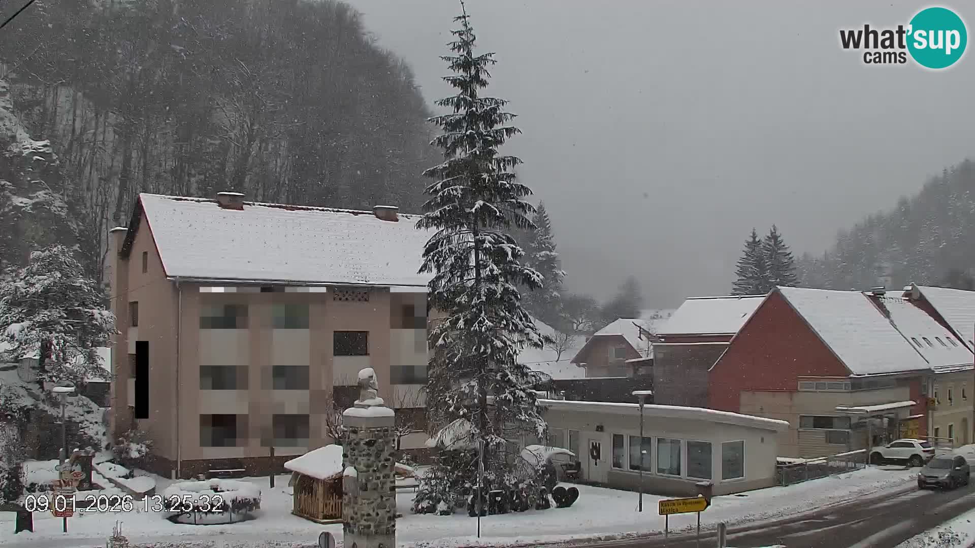 Črna na Koroškem Stadtzentrum | Koroška | Slowenien