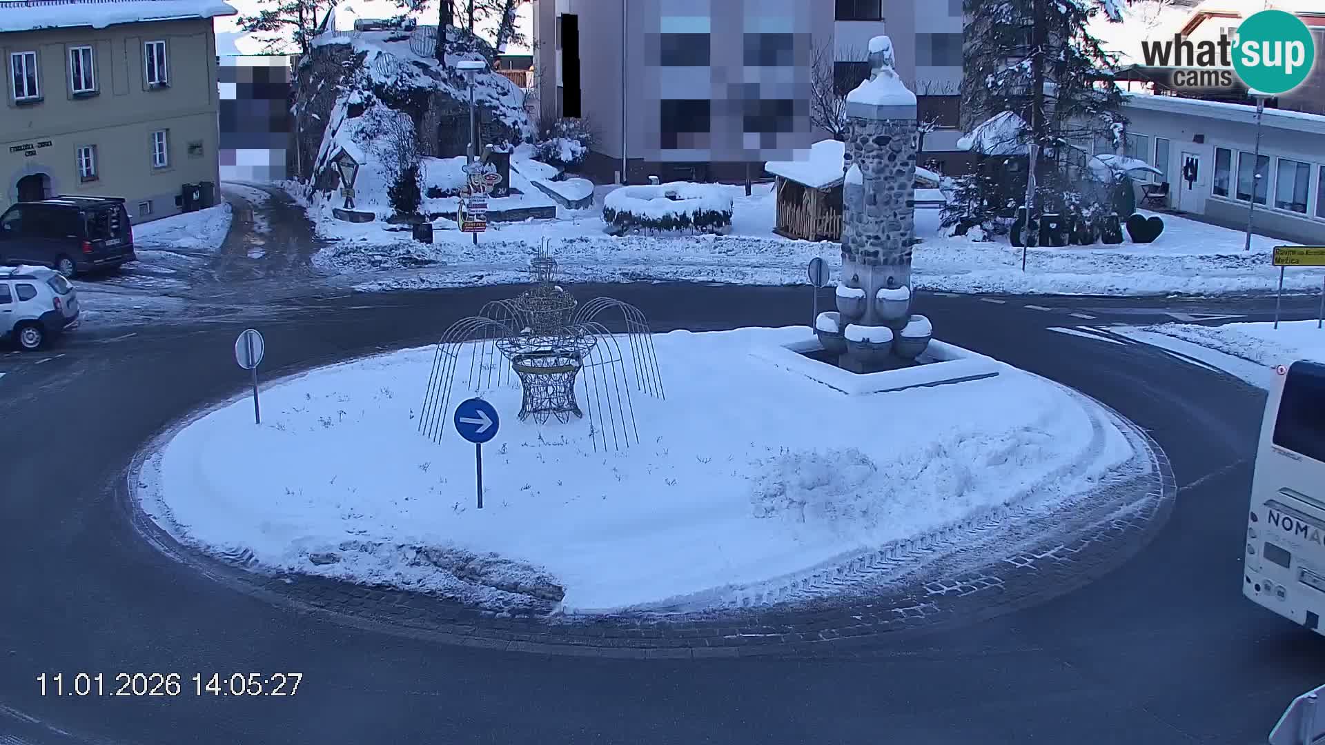 Centre-ville de Crna na Koroskem | Koroska | Slovénie