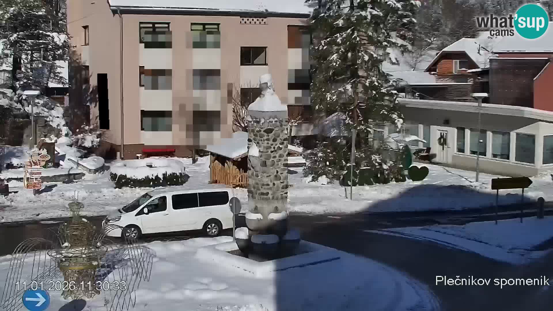 Črna na Koroškem Stadtzentrum | Koroška | Slowenien