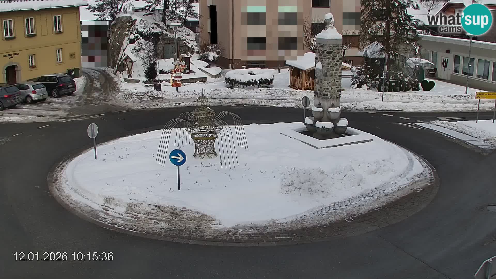 Črna na Koroškem Stadtzentrum | Koroška | Slowenien