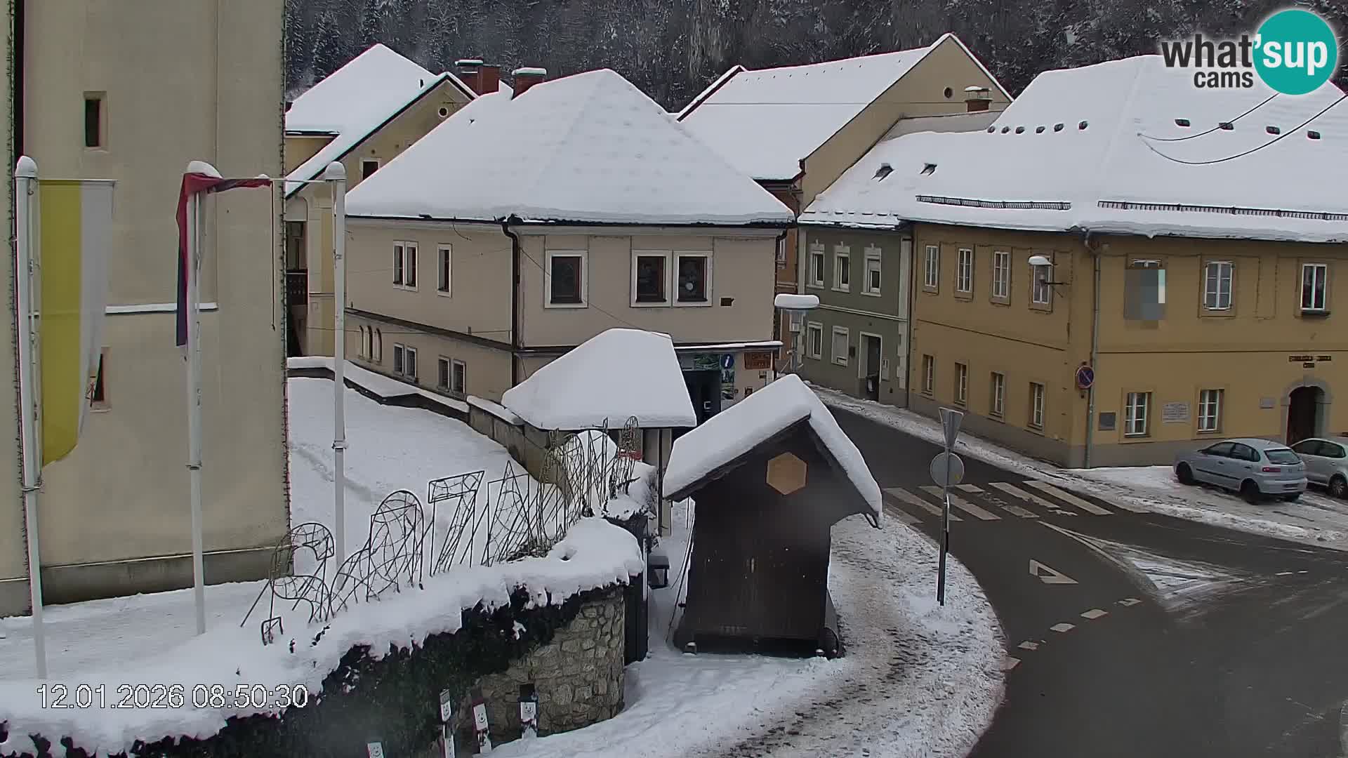 Centre-ville de Crna na Koroskem | Koroska | Slovénie