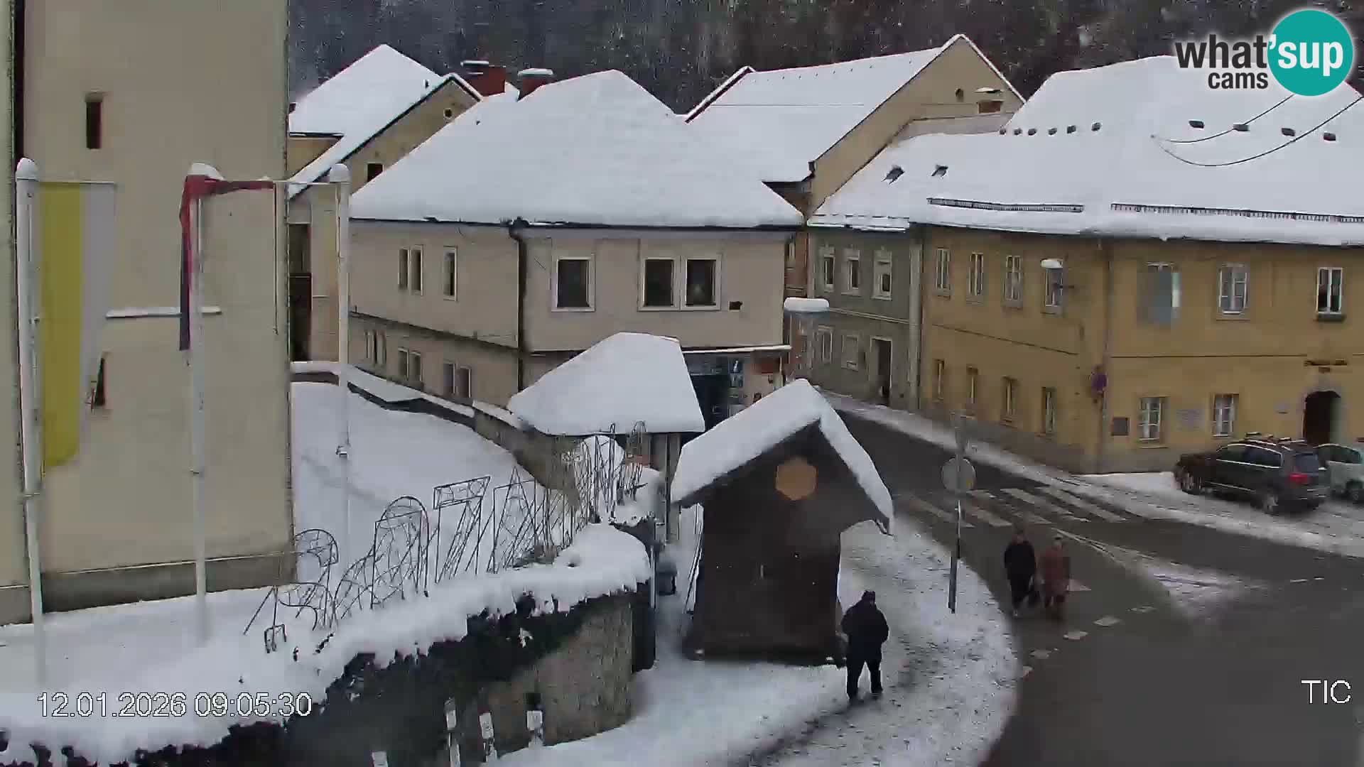 Centre-ville de Crna na Koroskem | Koroska | Slovénie