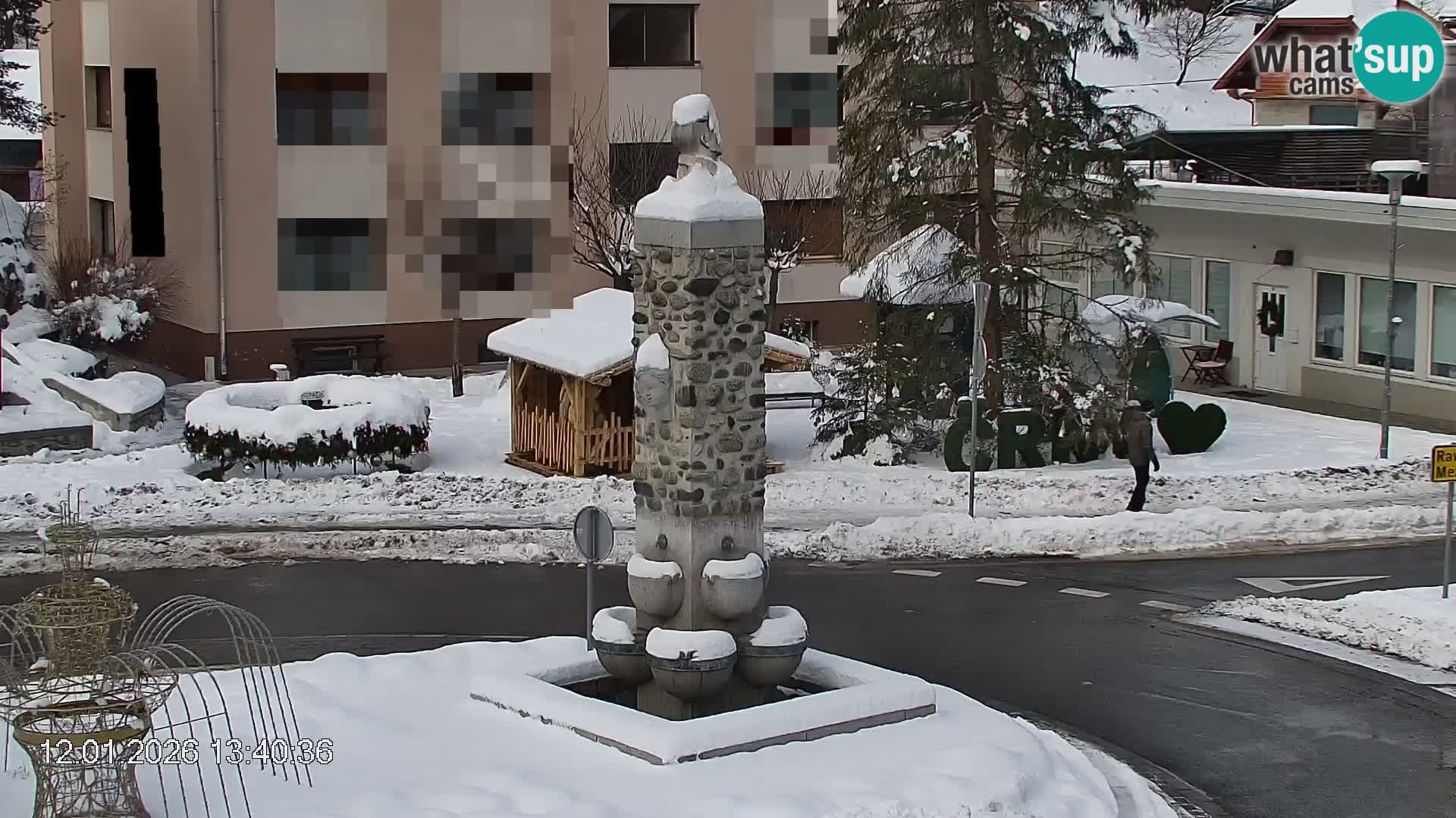 Črna na Koroškem Stadtzentrum | Koroška | Slowenien