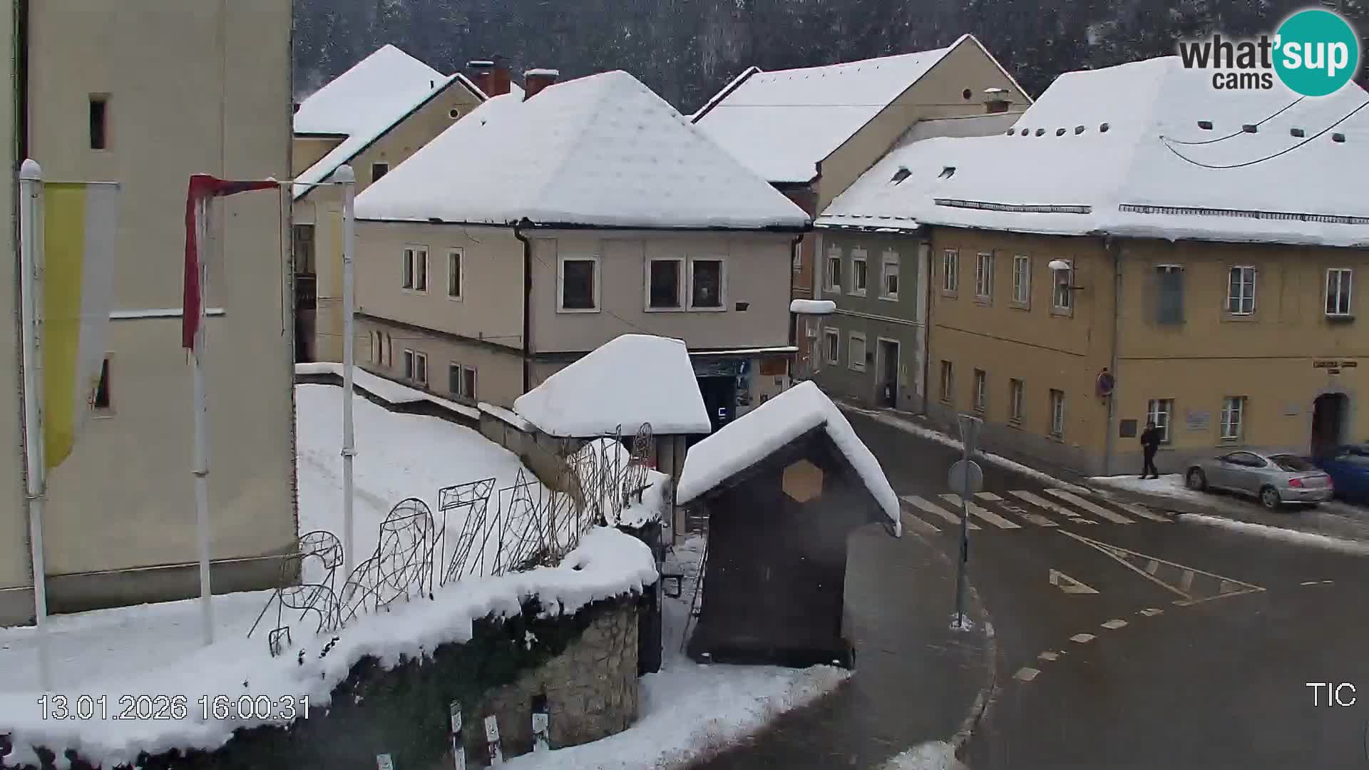 Centre-ville de Crna na Koroskem | Koroska | Slovénie