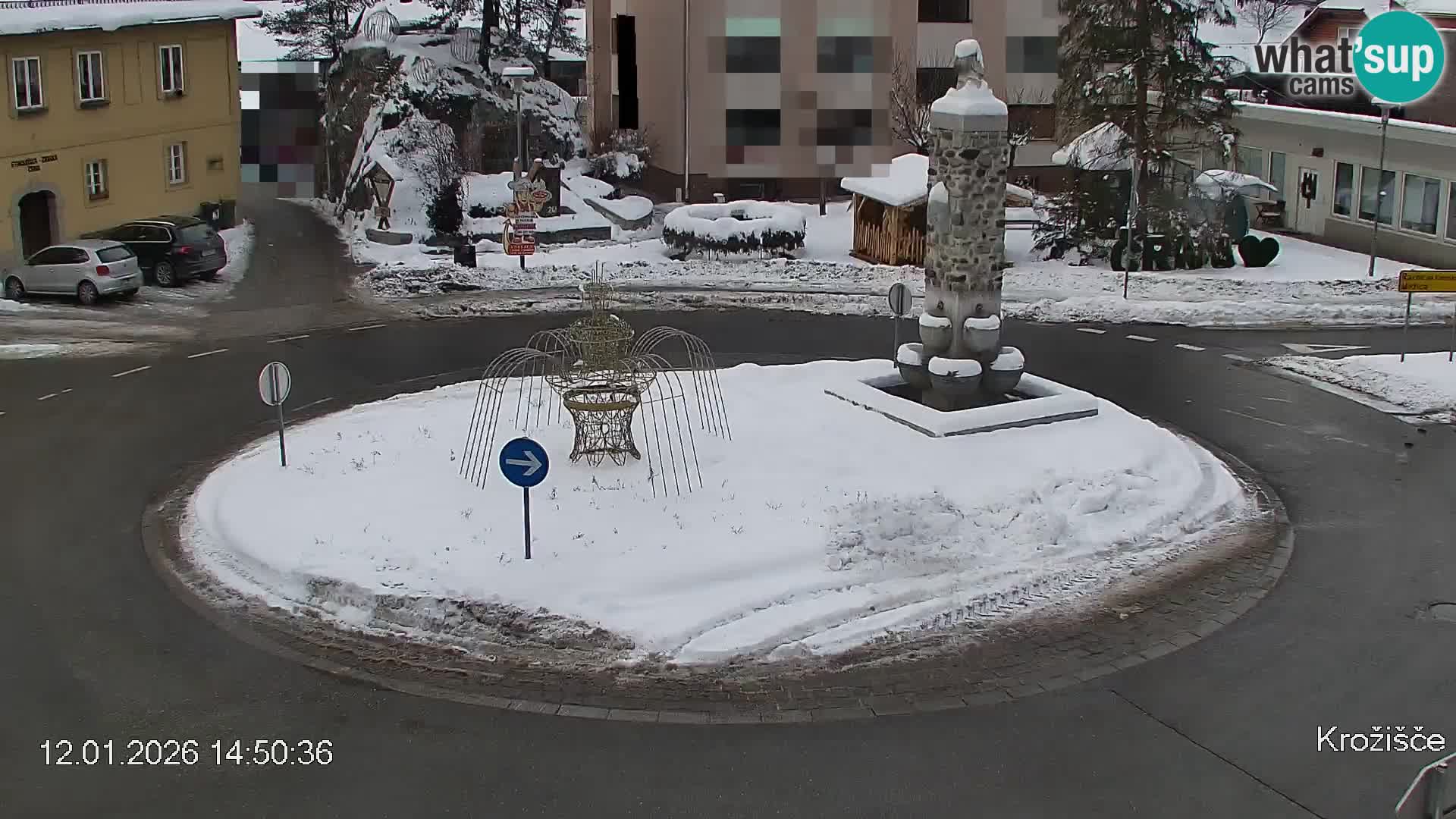 Črna na Koroškem Stadtzentrum | Koroška | Slowenien