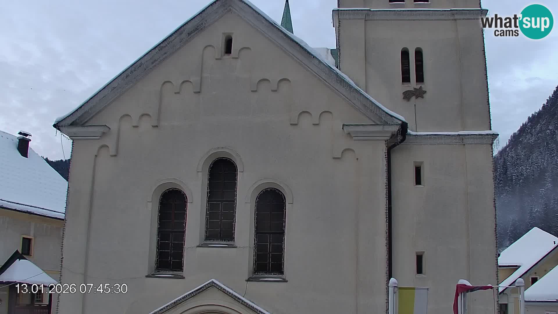 Črna na Koroškem Stadtzentrum | Koroška | Slowenien
