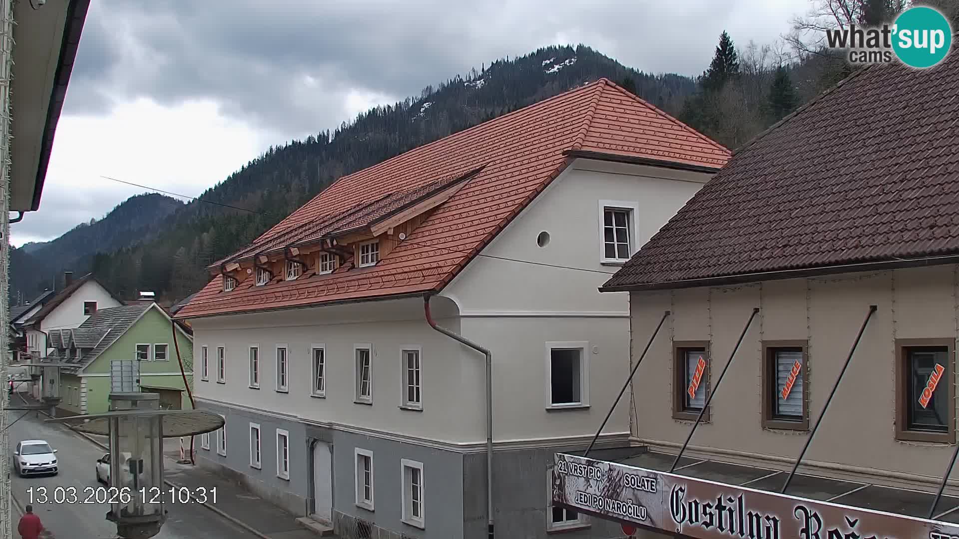 Črna na Koroškem Stadtzentrum | Koroška | Slowenien