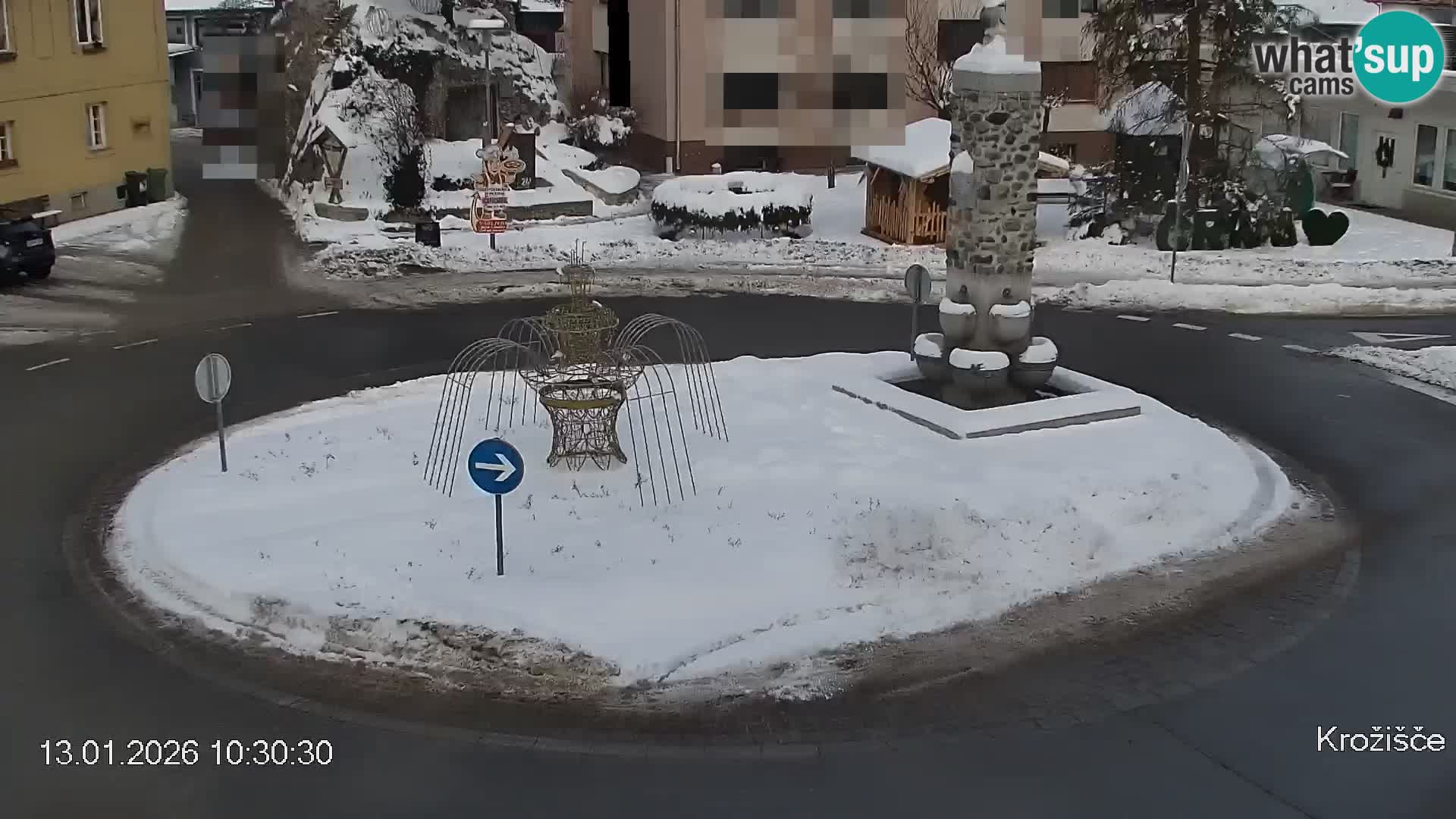 Črna na Koroškem Stadtzentrum | Koroška | Slowenien