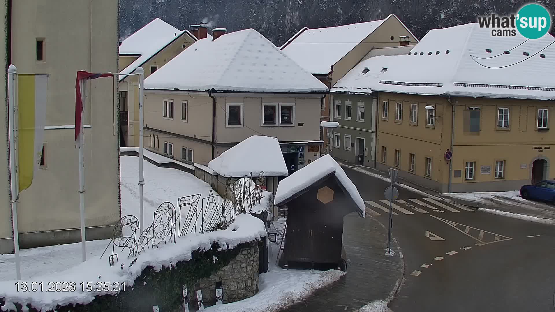 Središte grada Črne na Koroškem | Koroška | Slovenija