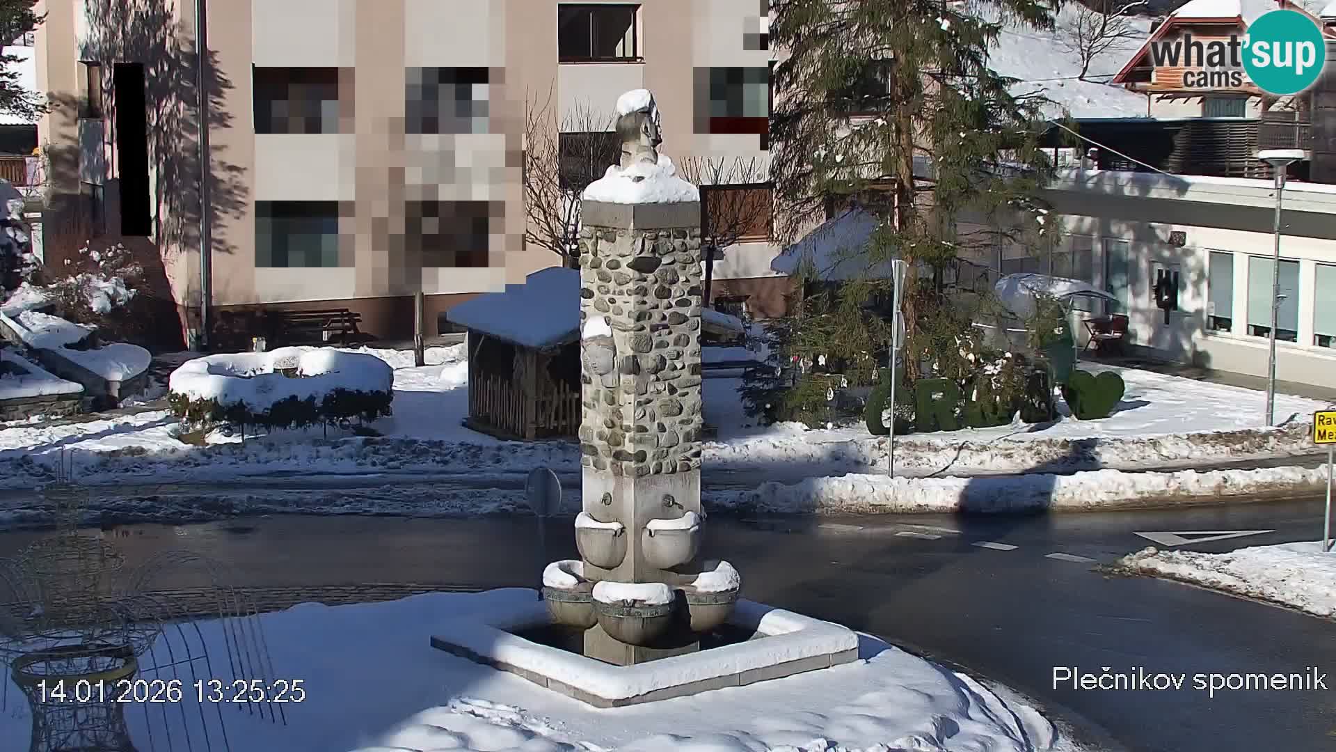 Črna na Koroškem Stadtzentrum | Koroška | Slowenien