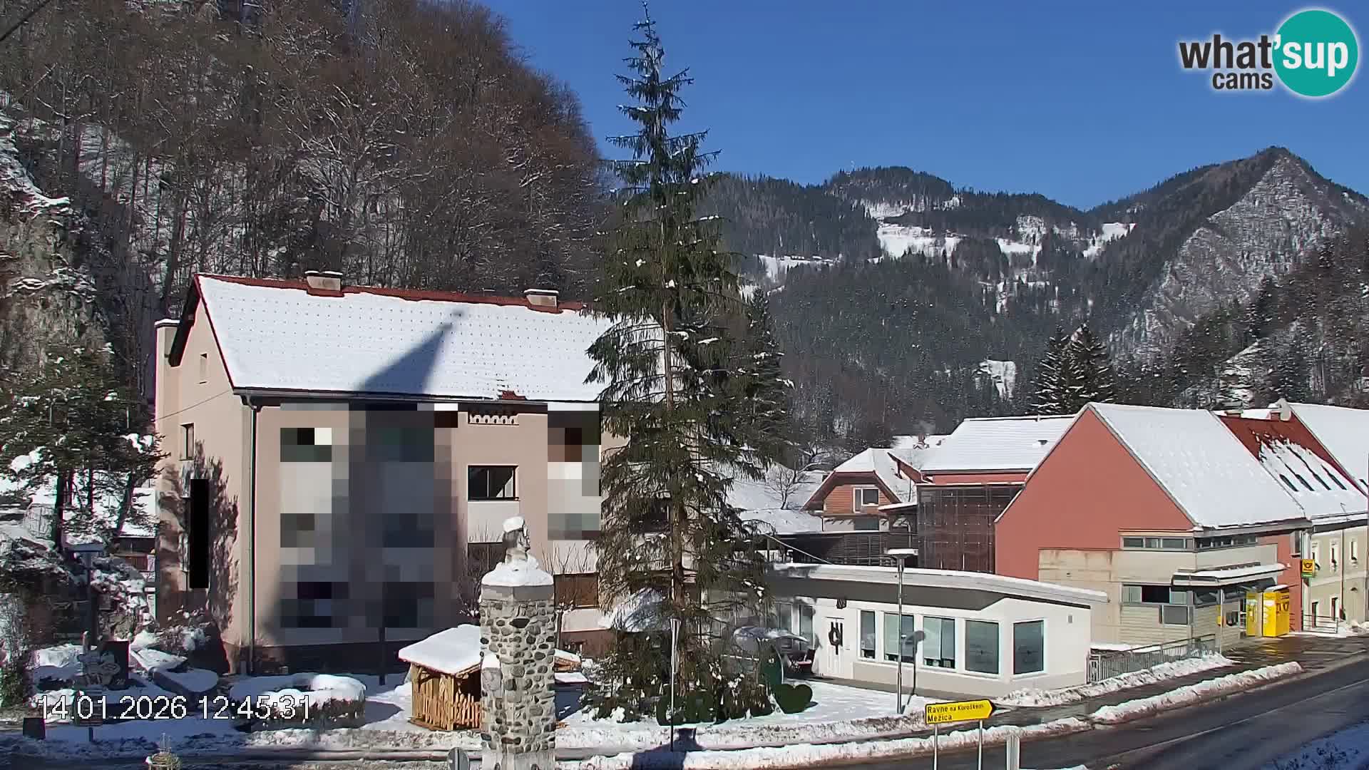 Črna na Koroškem Stadtzentrum | Koroška | Slowenien