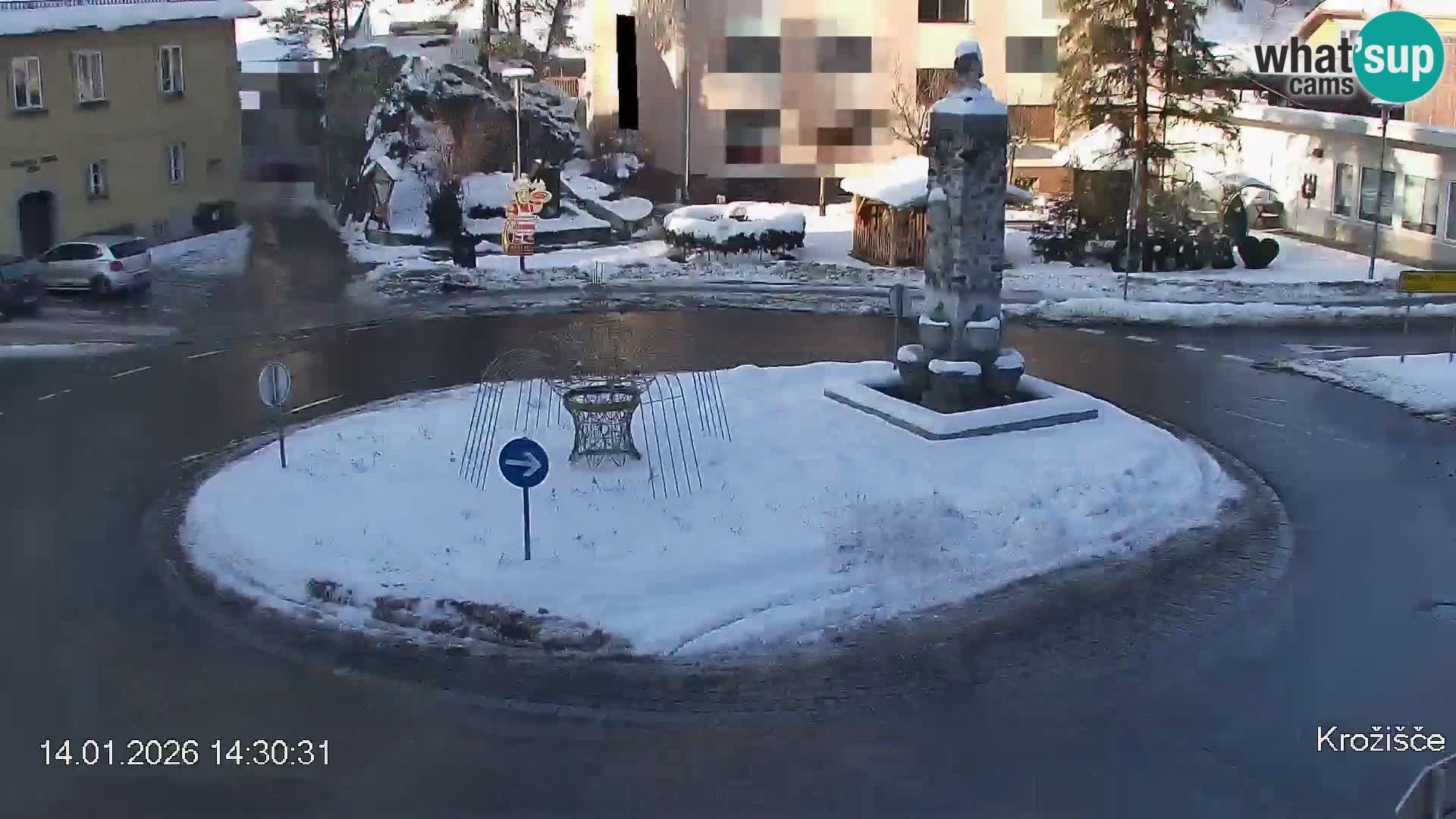 Črna na Koroškem Stadtzentrum | Koroška | Slowenien