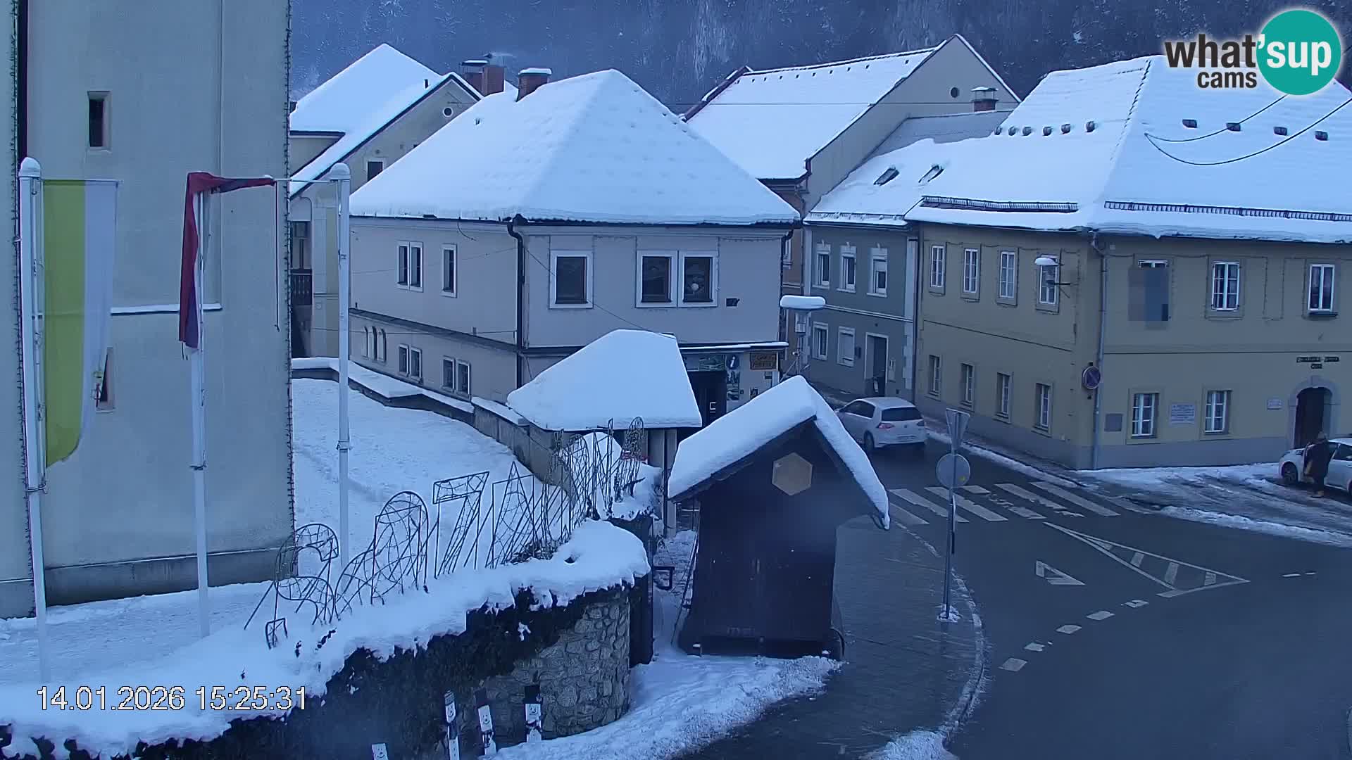 Središte grada Črne na Koroškem | Koroška | Slovenija