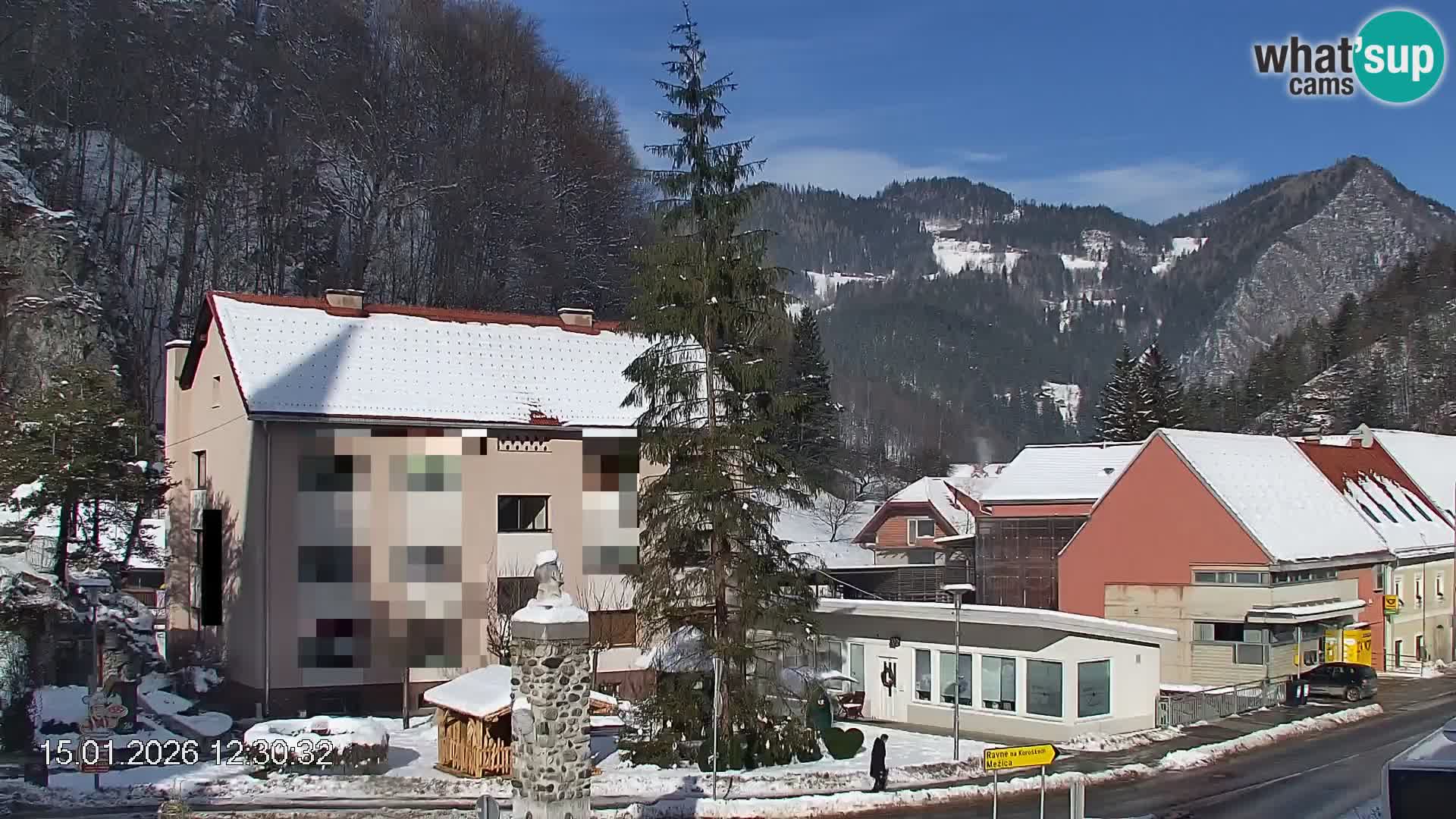 Črna na Koroškem Stadtzentrum | Koroška | Slowenien
