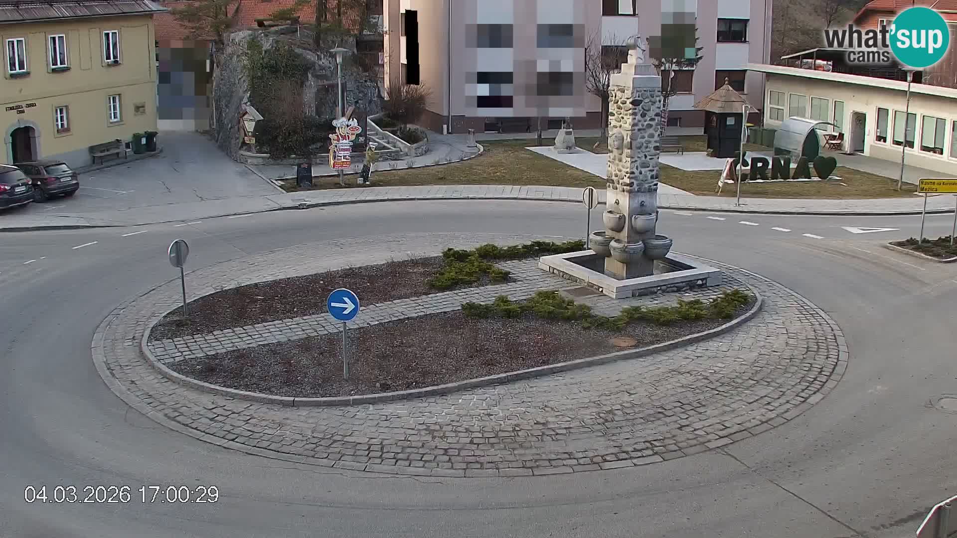 Črna na Koroškem Stadtzentrum | Koroška | Slowenien