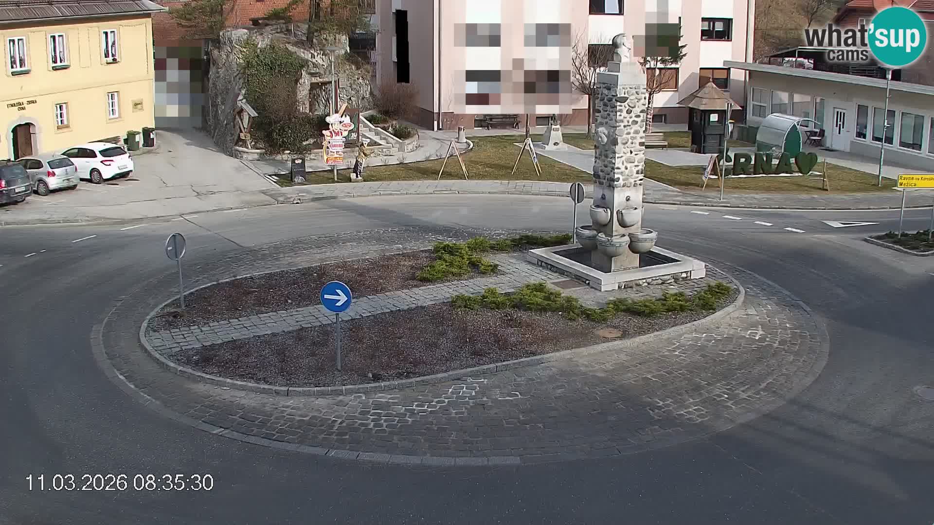 Črna na Koroškem Stadtzentrum | Koroška | Slowenien